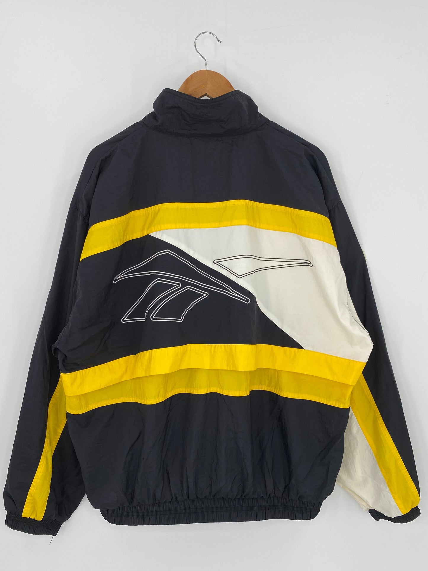 90’s REEBOK Size L Zip-up Nylon Jacket  / F6502N