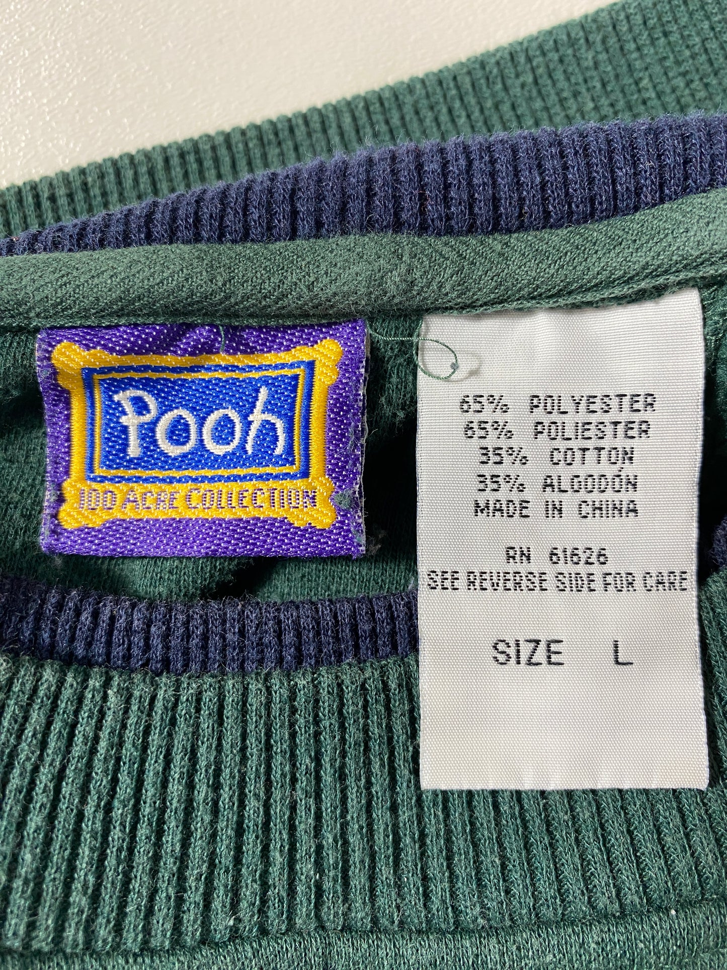 Vintage DISNEY PHOO Size L Sweat-Shirt / F1136T
