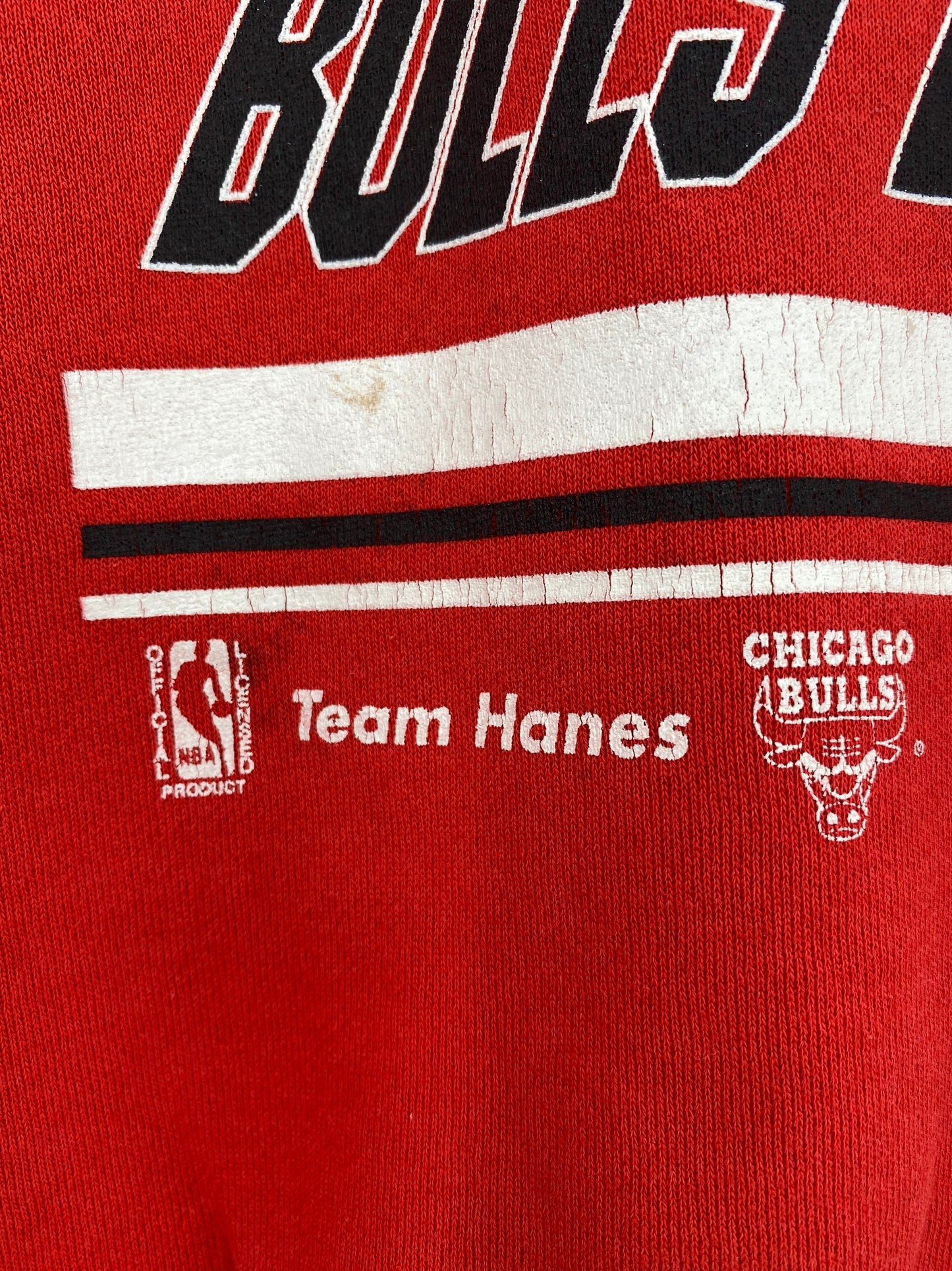 90’s CHICAGO BULLS Made in USA Size XL Vintage Sweat-shirt / G6797S