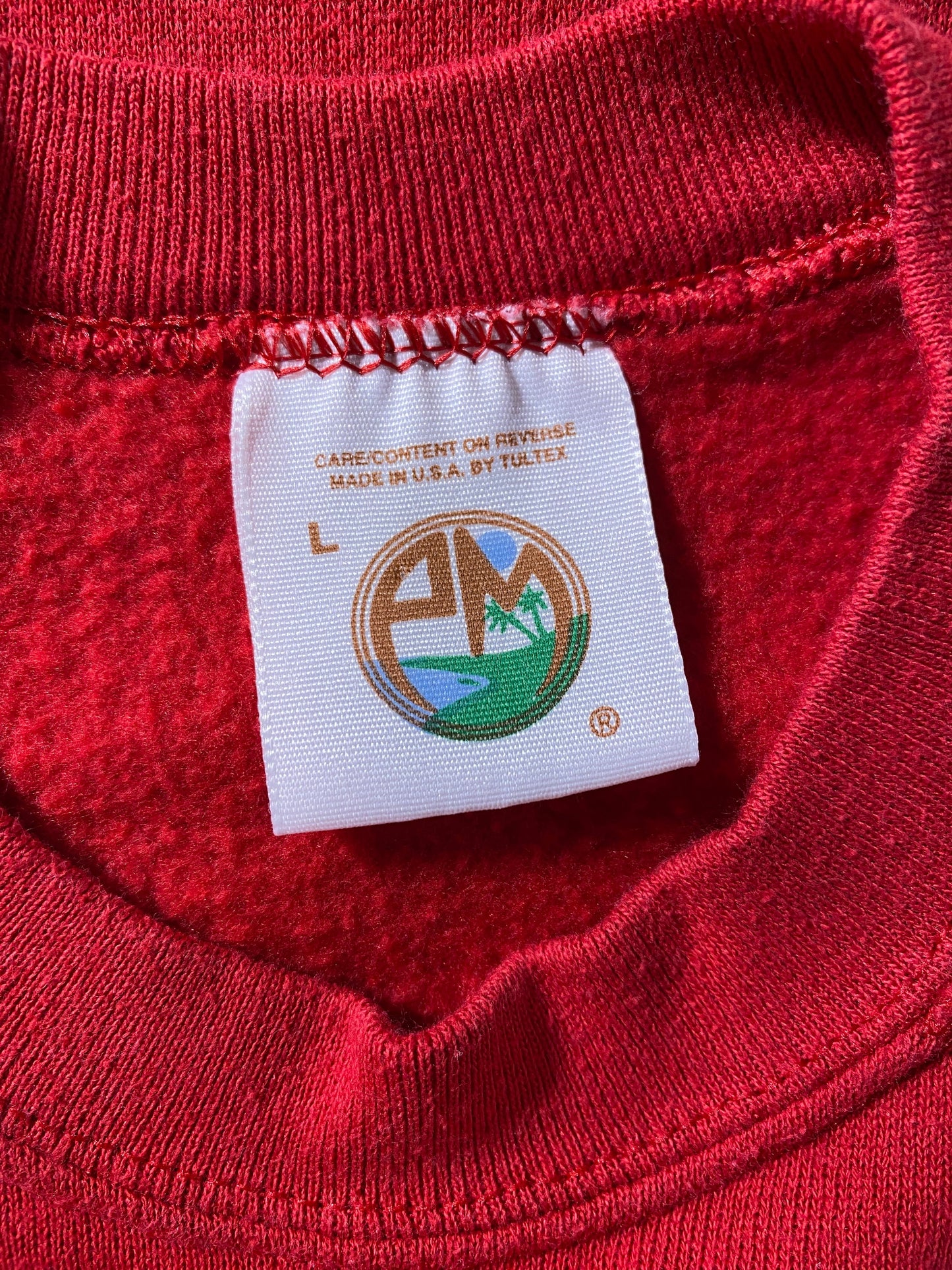 1994 BETTY BOOP CHRISTMAS Made in USA Size L Vintage Sweat-shirt / G5211S