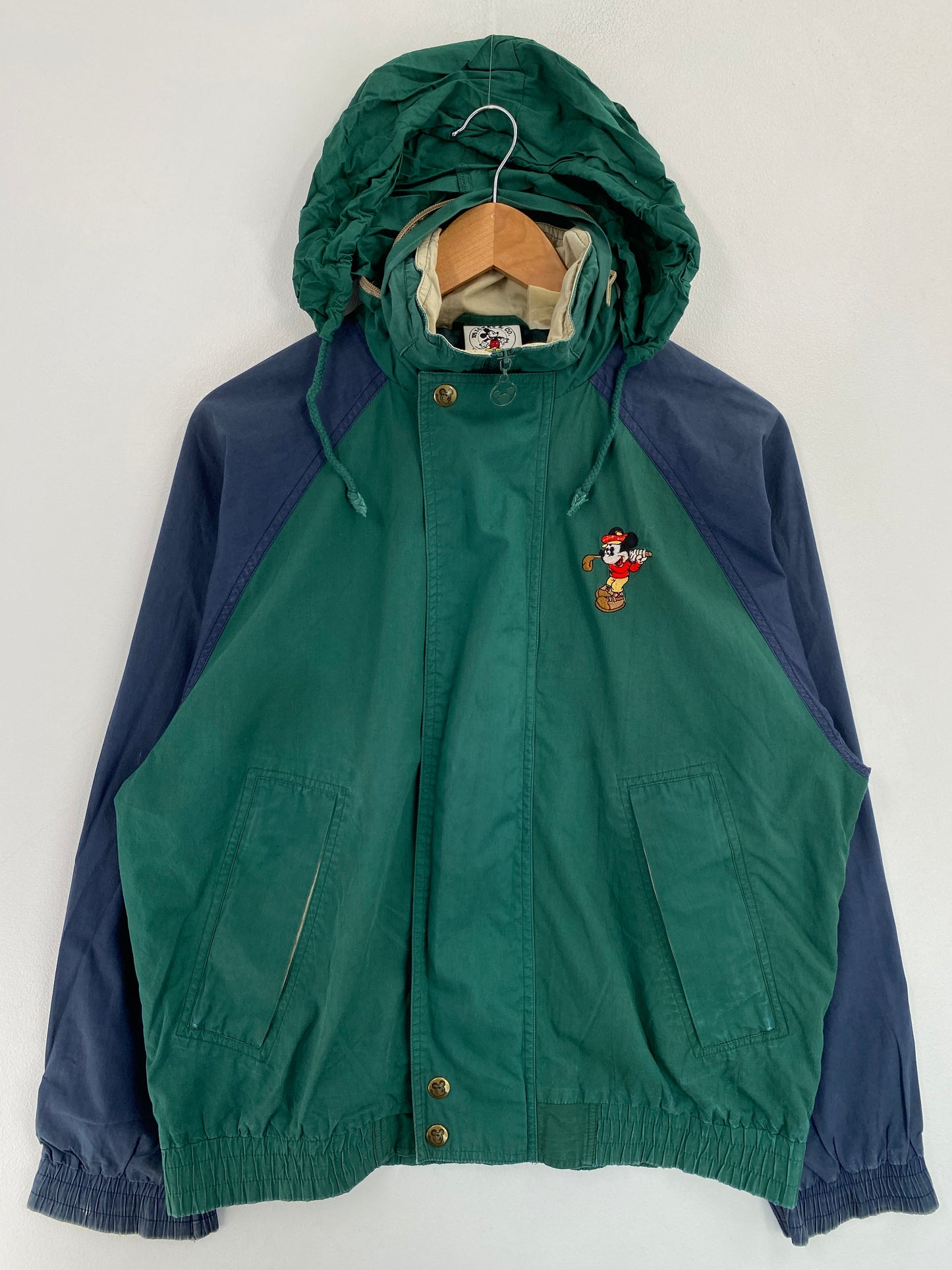 90's DISNEY MICKEY Size Approx. L Vintage Cotton Jacket / G4701J