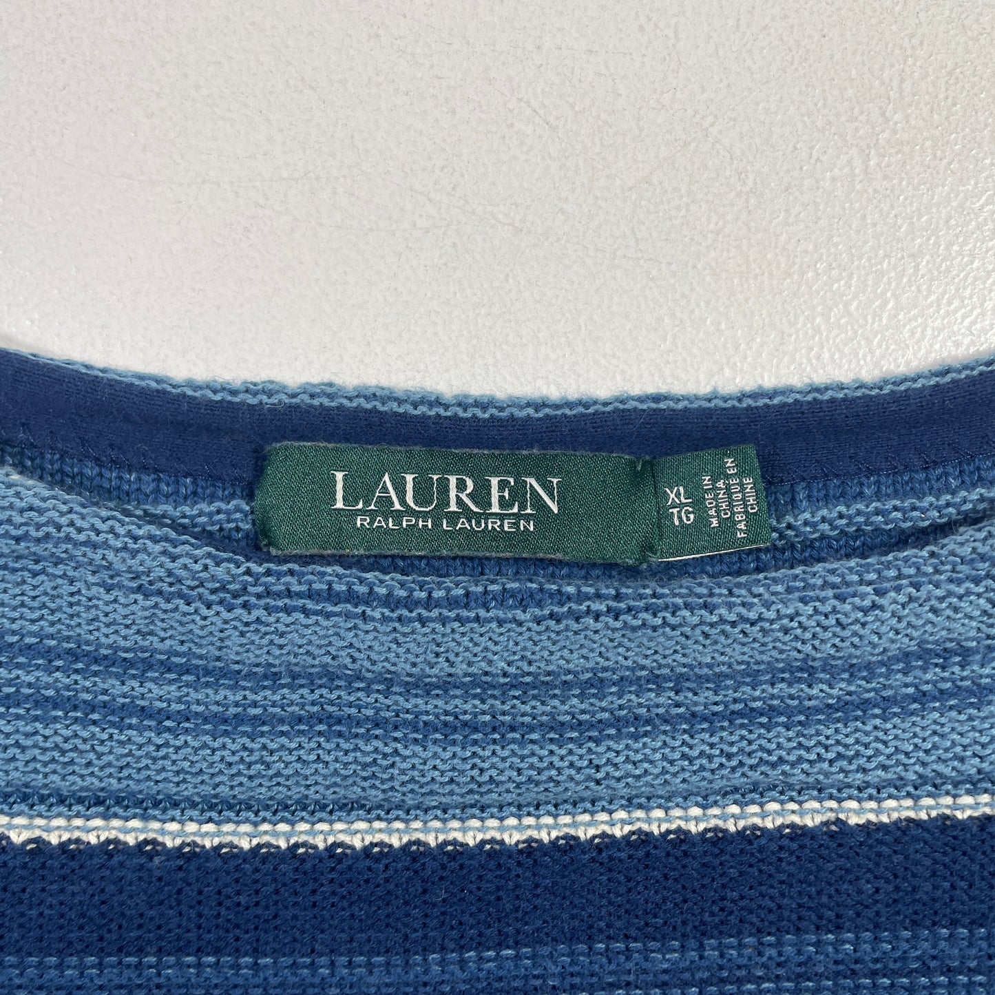 (Ladies XL) Vintage RALPH LAUREN Short Sleeve Knitwear / A0871K