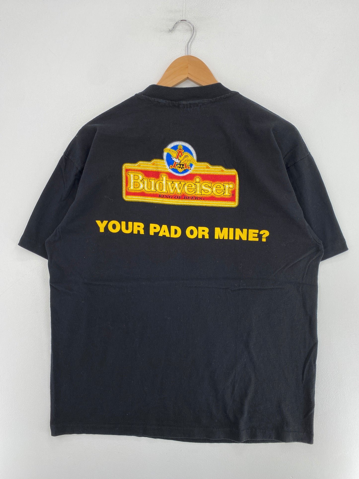 1995 BUDWEISER Made in USA Size XL Vintage T-Shirt / G1444T