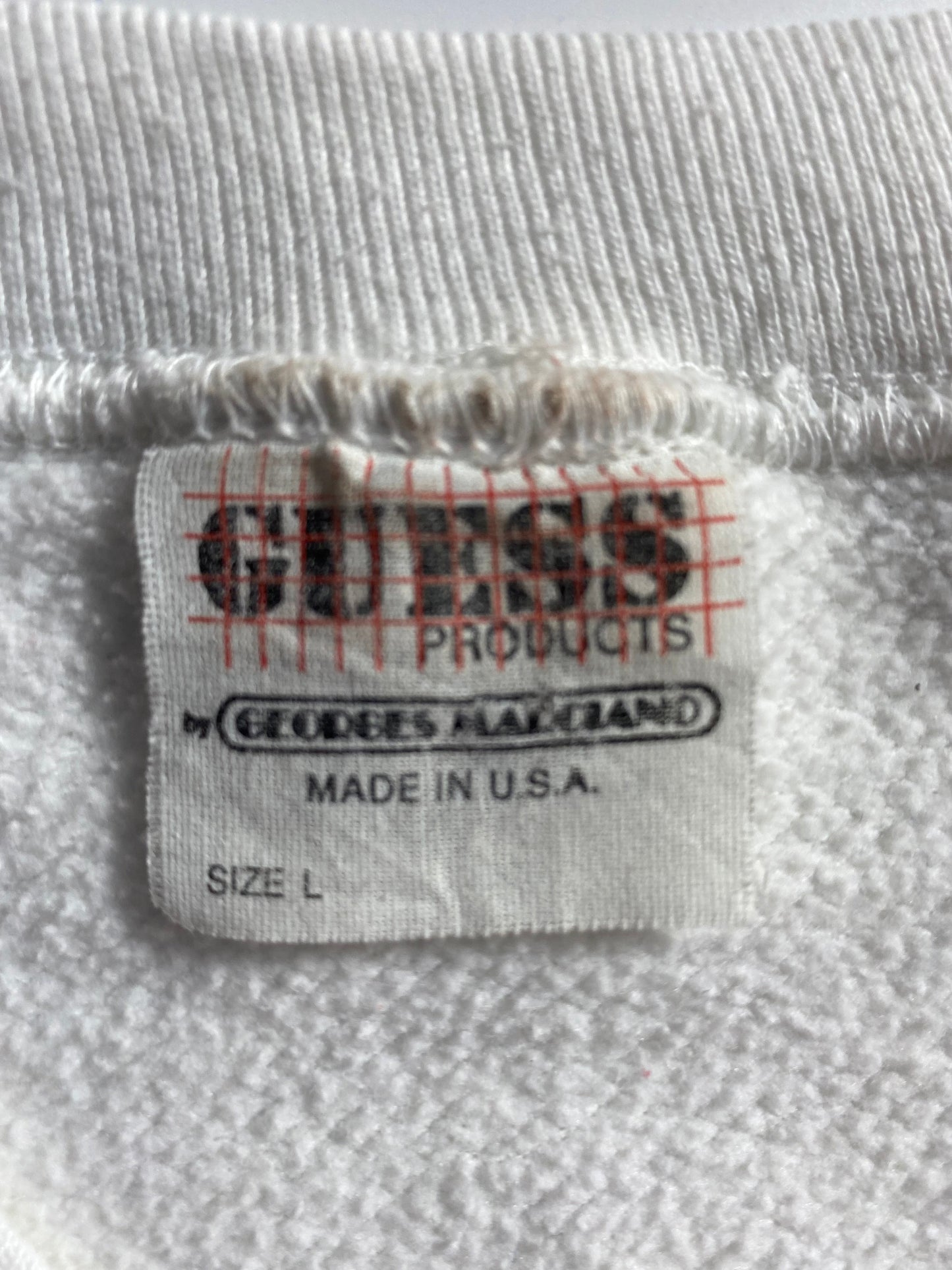 1987 GUESS Made in USA Size L Vintage Sweat-Shirt / G3652S