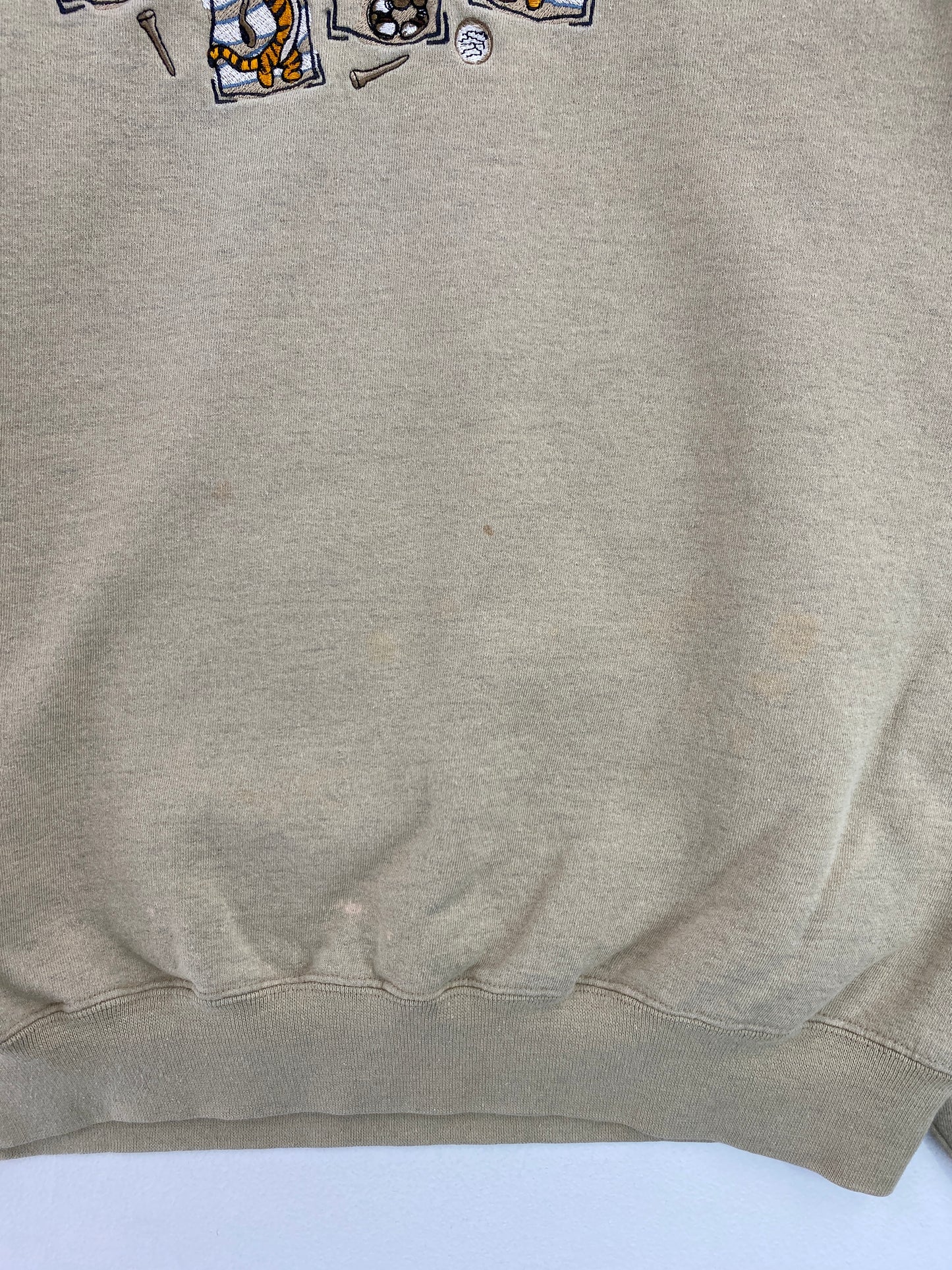 90's DISNEY MICKEY TIGGER Made in USA Size L Vintage Sweat-shirt / G4577S
