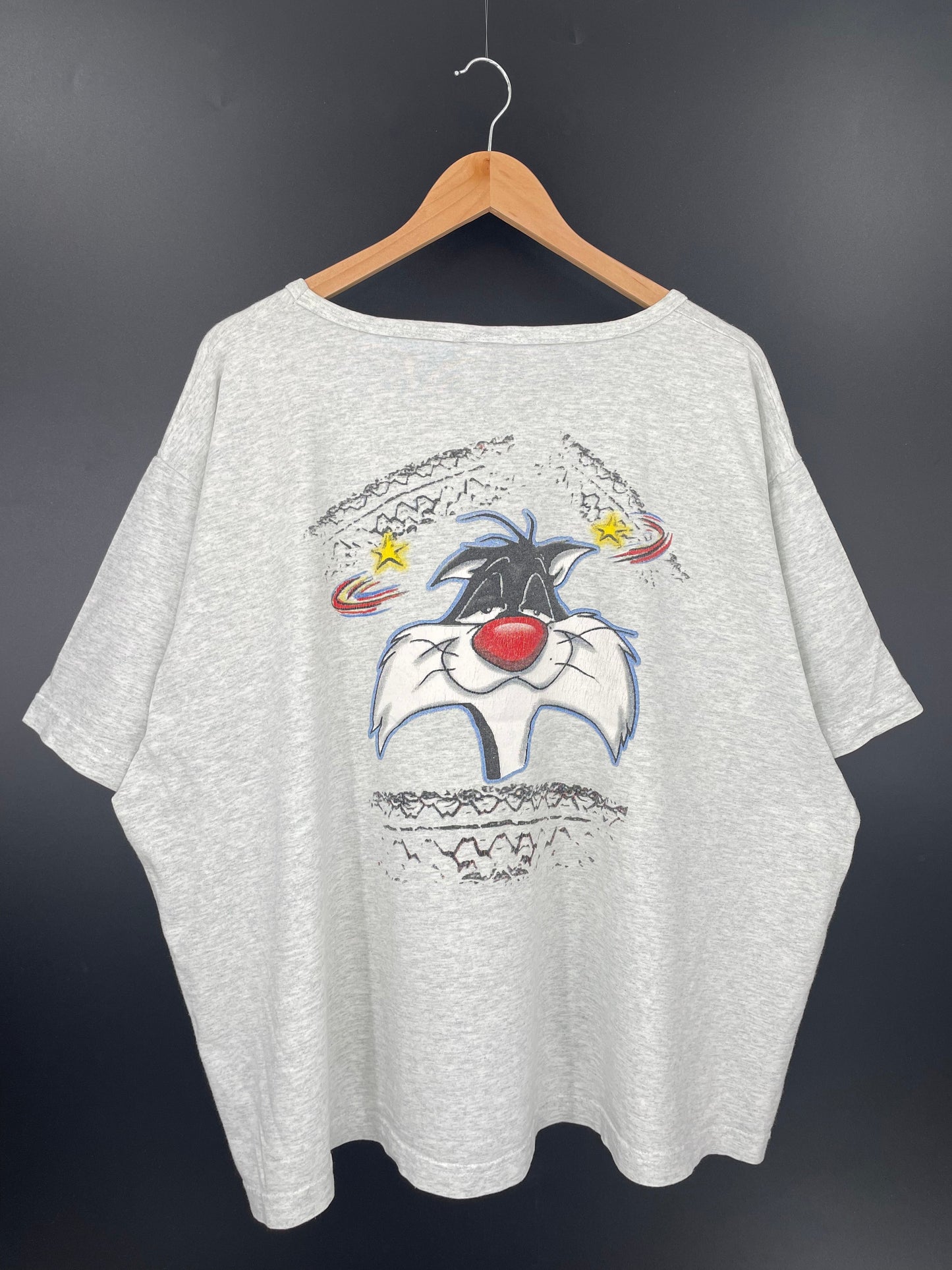 2000 LOONEY TUNES TWEETY Size (Approx.Ladies XL) Vintage T-Shirt / E8004T