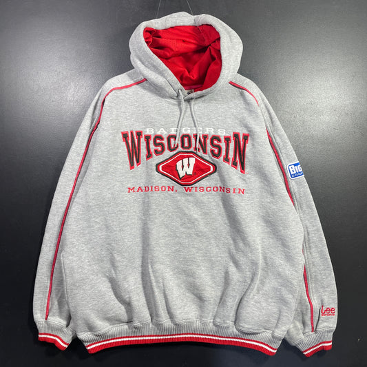 (L) 90’s WISCONSIN BADGERS Vintage College Sweatshirt / A1066S