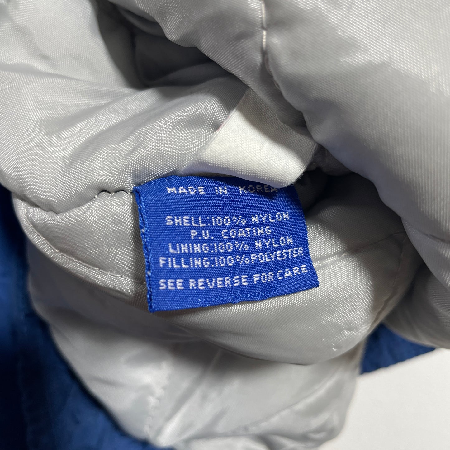 (M) 90's STARTER x DALLAS COWBOYS Vintage NFL Padded Nylon Jacket / A1367N