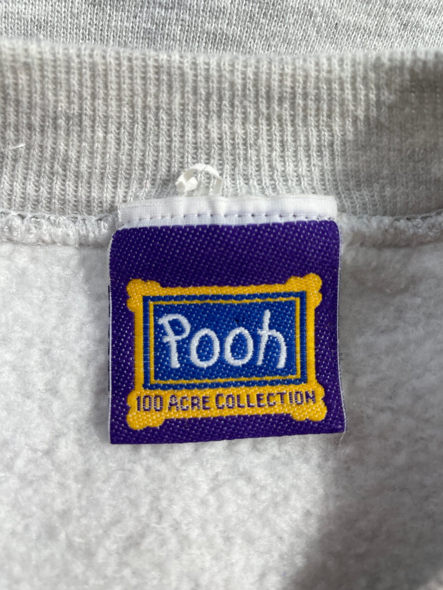 00’ DISNEY POOH Size Approx. L Sweat-shirt / F8662S