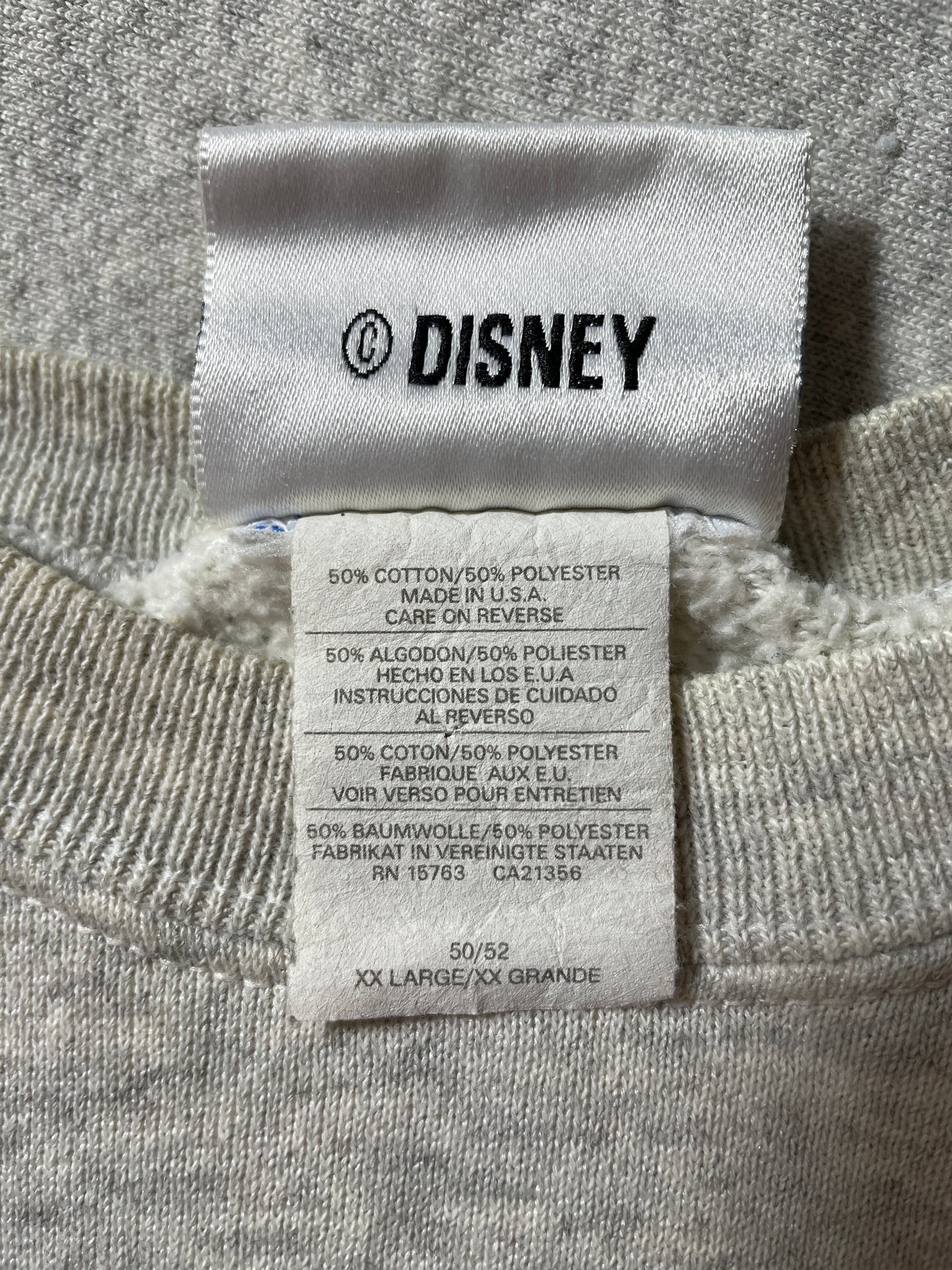 00’ DISNEY TIGGER Made in USA Size XXL Vintage Sweat Shirt / F4634S