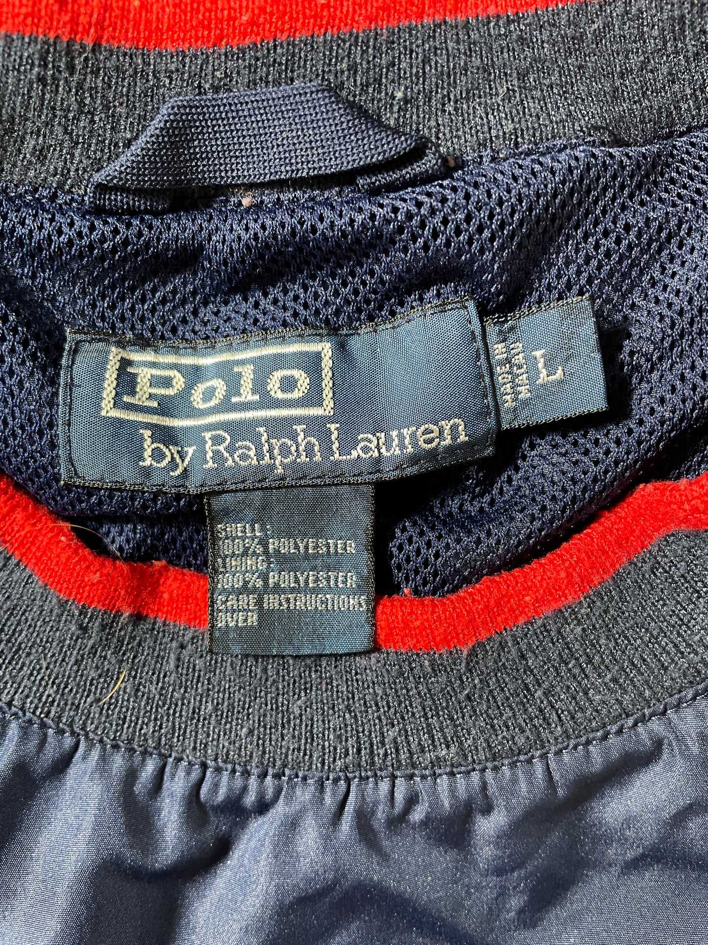 00’ POLO Size L Nylon Jacket / F7914N