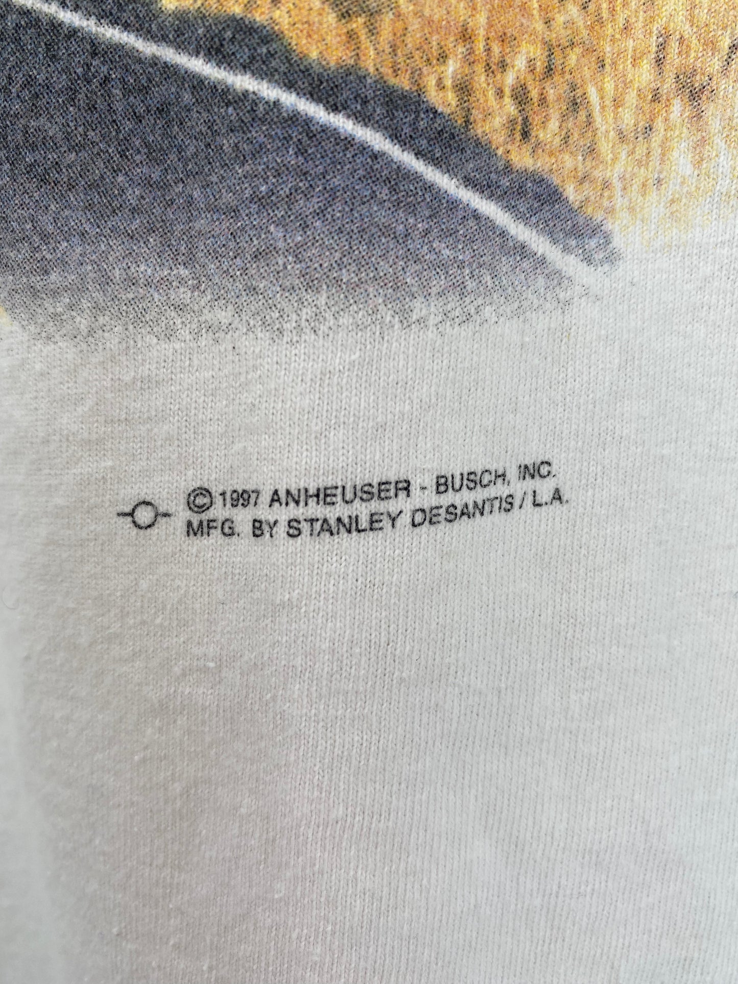 1997 BUDWEISER Size No tag (Approx.XL)  Vintage T-Shirts / G388T