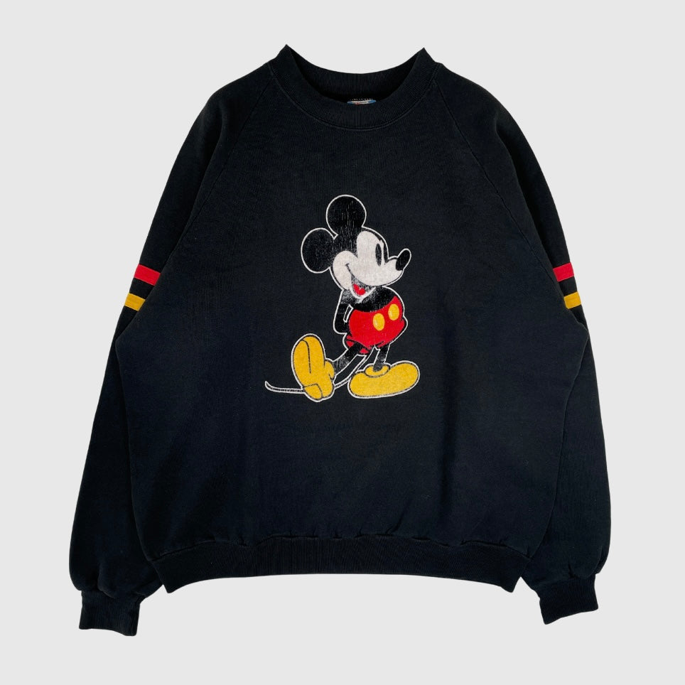 (XXL) 80’s DISNEY MICKEY Sweat-Shirt / A0007S