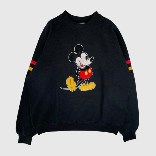 (XXL) 80’s DISNEY MICKEY Sweat-Shirt / A0007S
