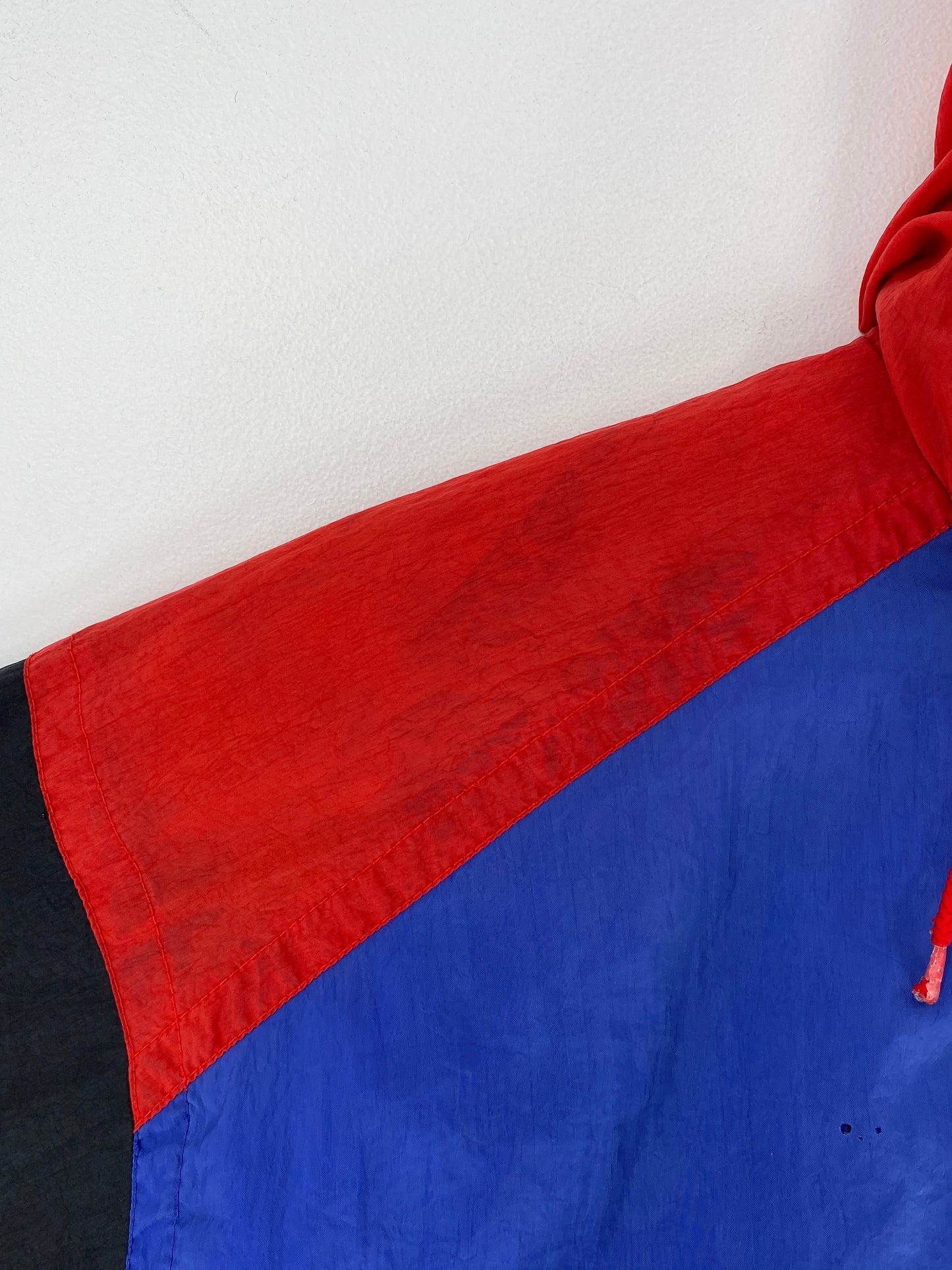 90's NIKE Size Approx. Boys L Vintage Zip-up Nylon Hoodie Jacket/ F3481N