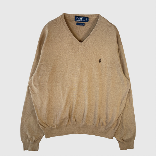 (XL) 90's RALPH LAUREN Vintage Cotton Knitwear / A0031K