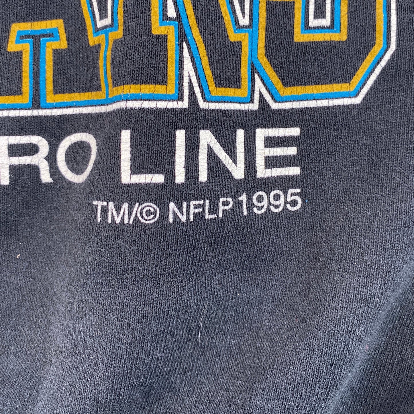 (XL) 1995 JACKSONVILLE JAGUARS Vintage NFL Sweatshirt / A1096S