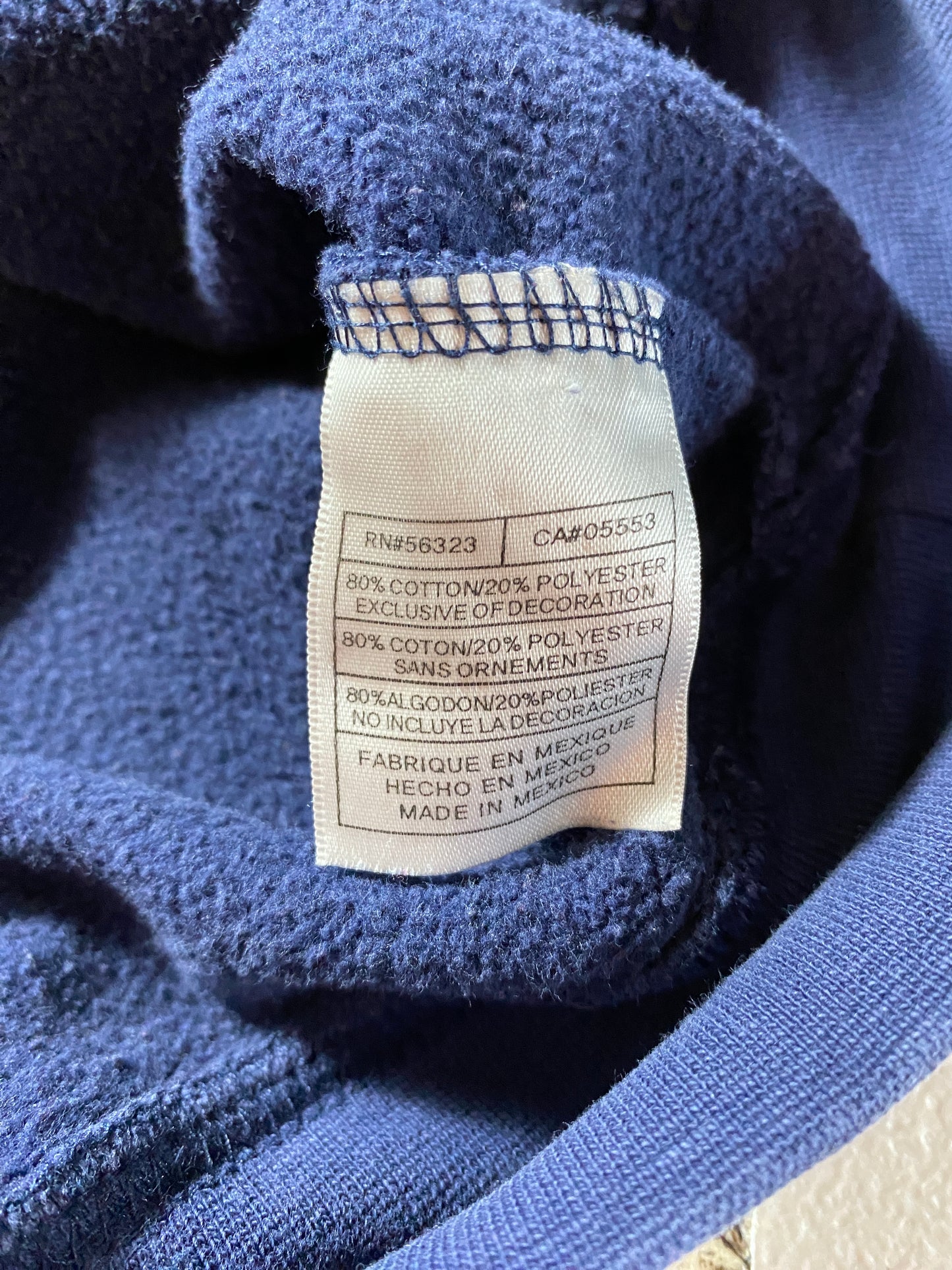 00' NIKE x MICHIGAN Size L Vintage College Hoodie Sweat-Shirt / F9203S