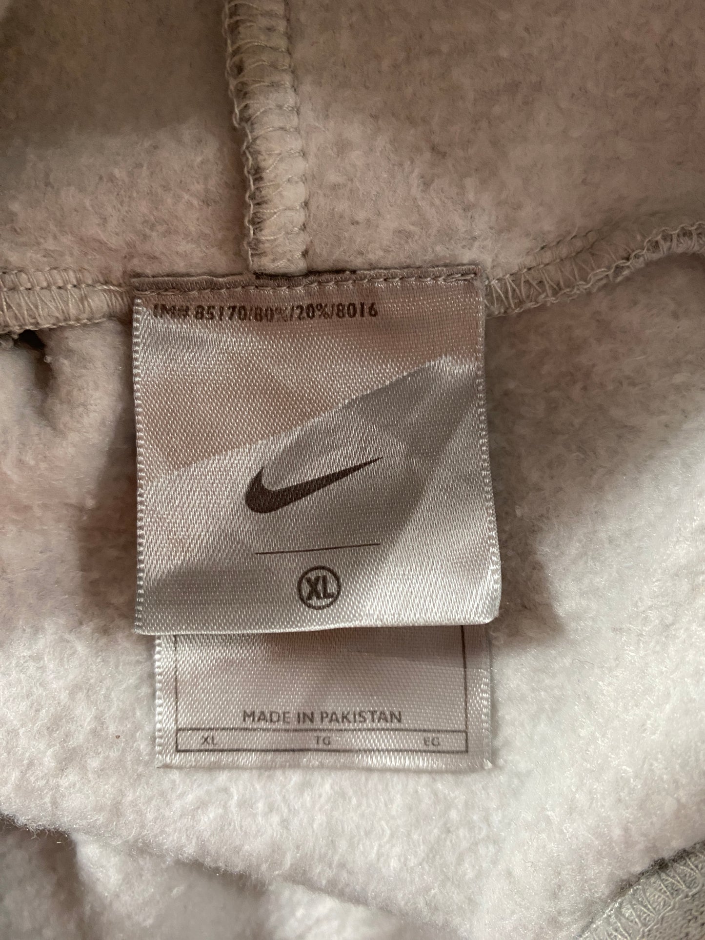 00' NIKE Size XL Vintage Hoodie Sweat-Shirt / G4639S