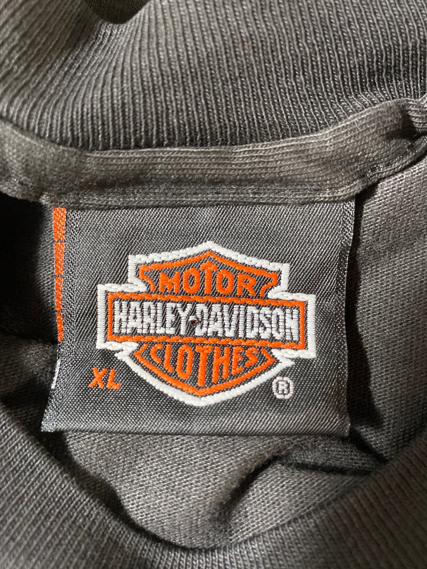 1991 HARLEY DAVIDSON Size XL Vintage T-Shirt / G2368T