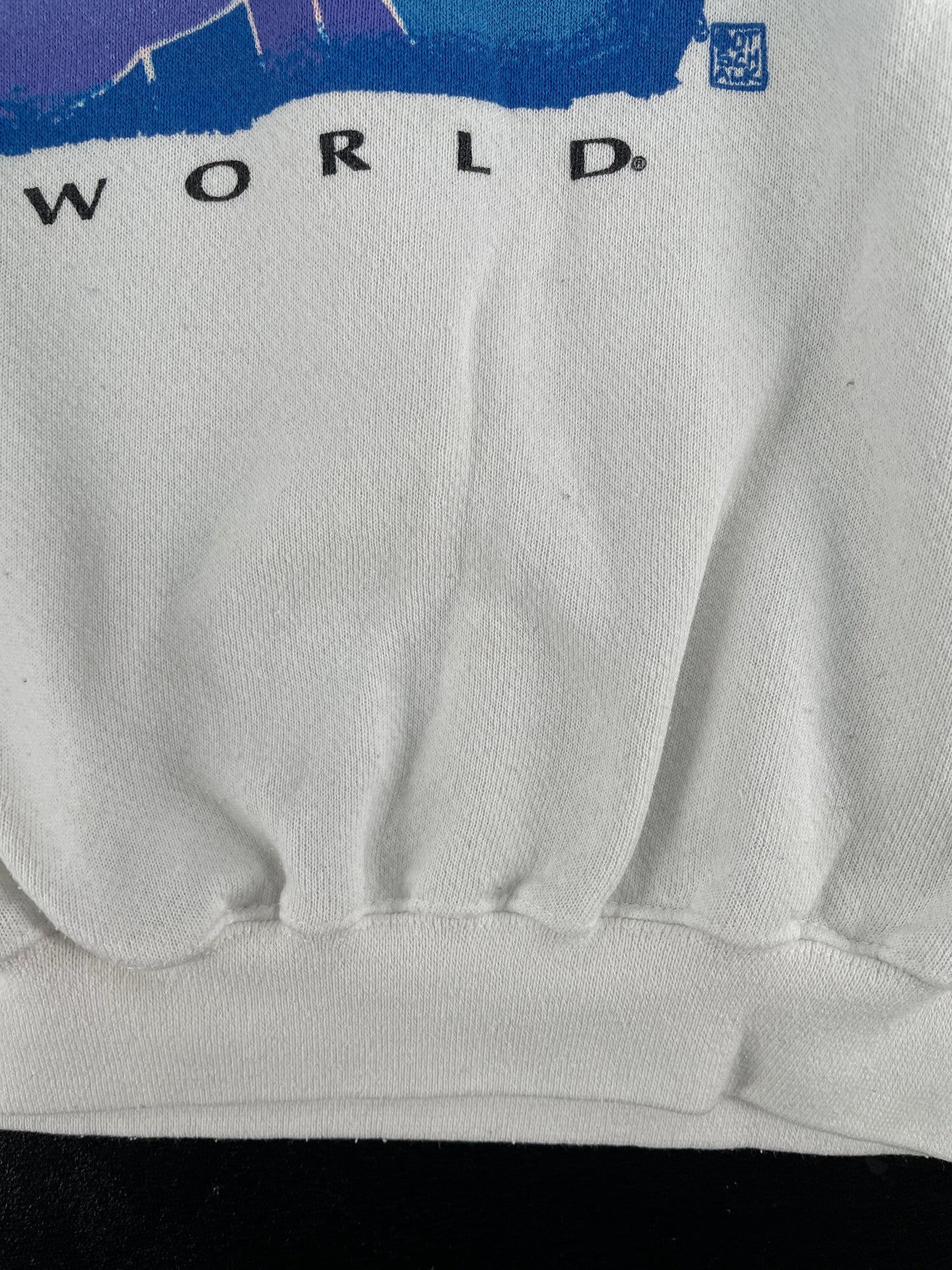 90's WILD ARCTIC Made in USA Size XL Vintage Animal Hoodie Sweat-shirt / G4304S