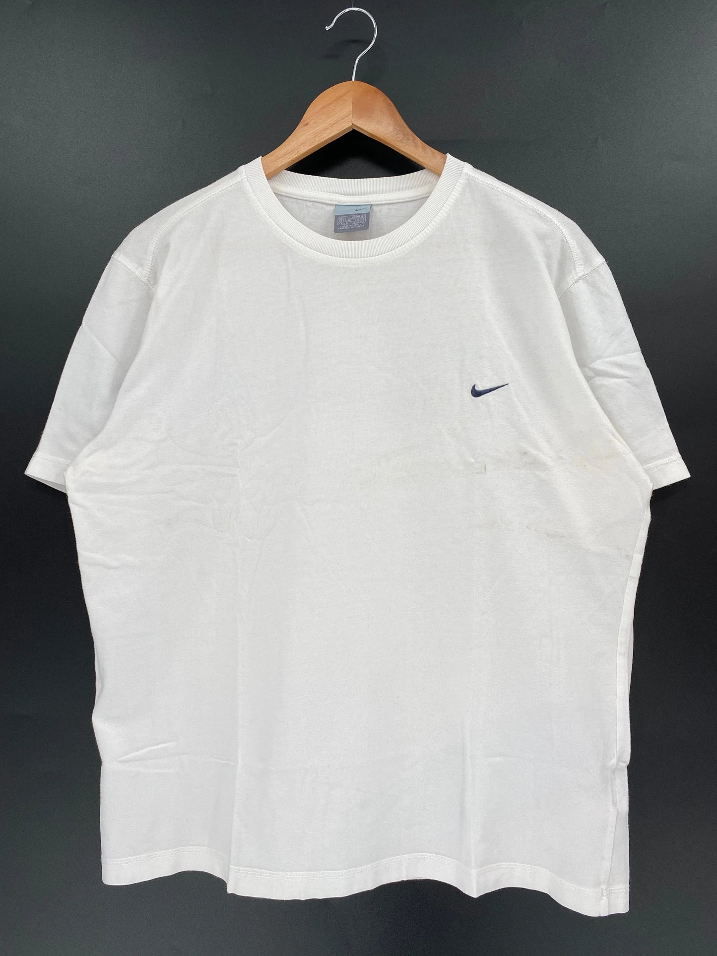 00' NIKE MINI SWOOSH Size L Vintage T-shirt / F1377T
