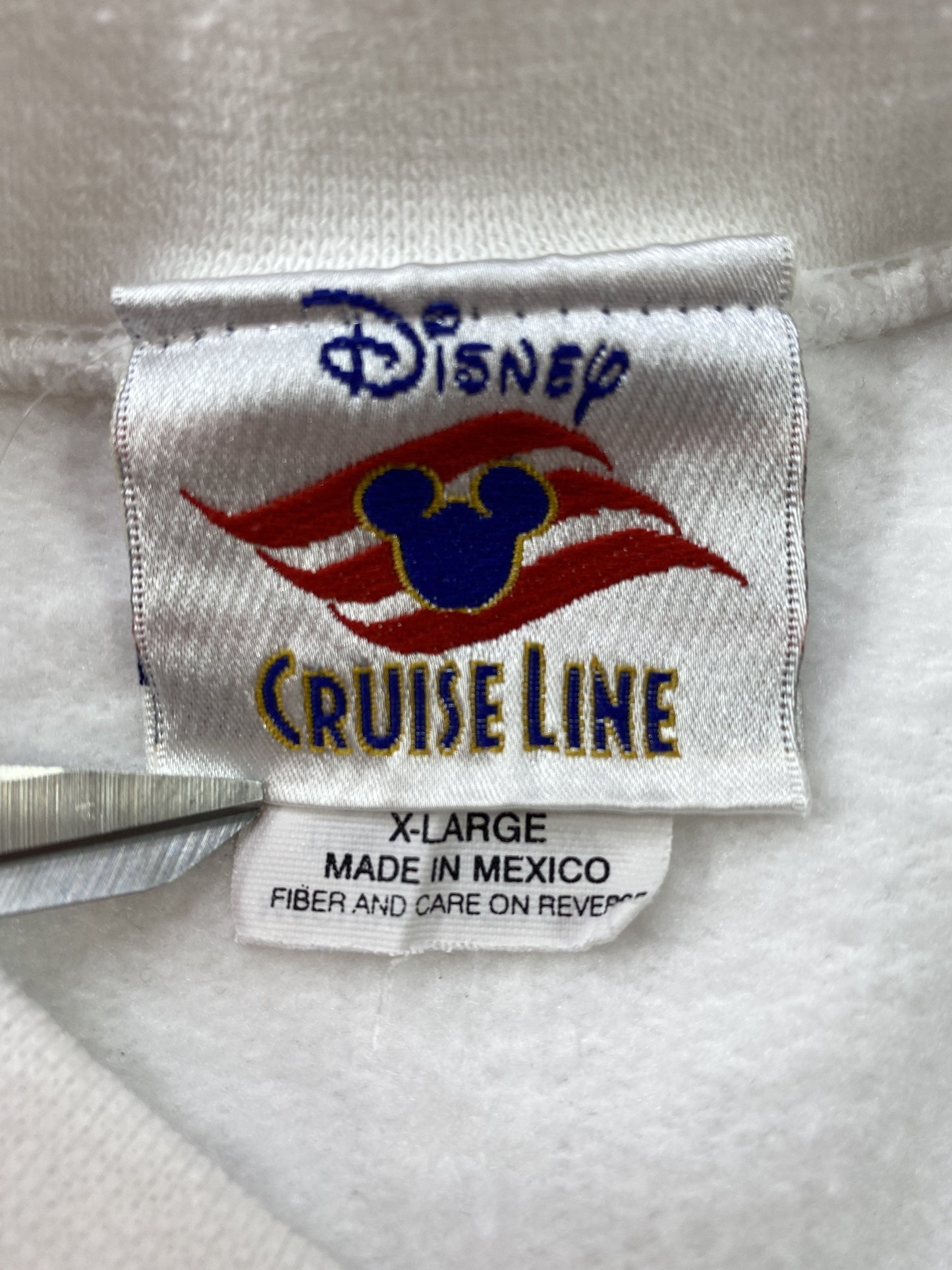 00’ DISNEY MICKEY MAGIC Size XL Vintage Sweat-shirt / F5478S