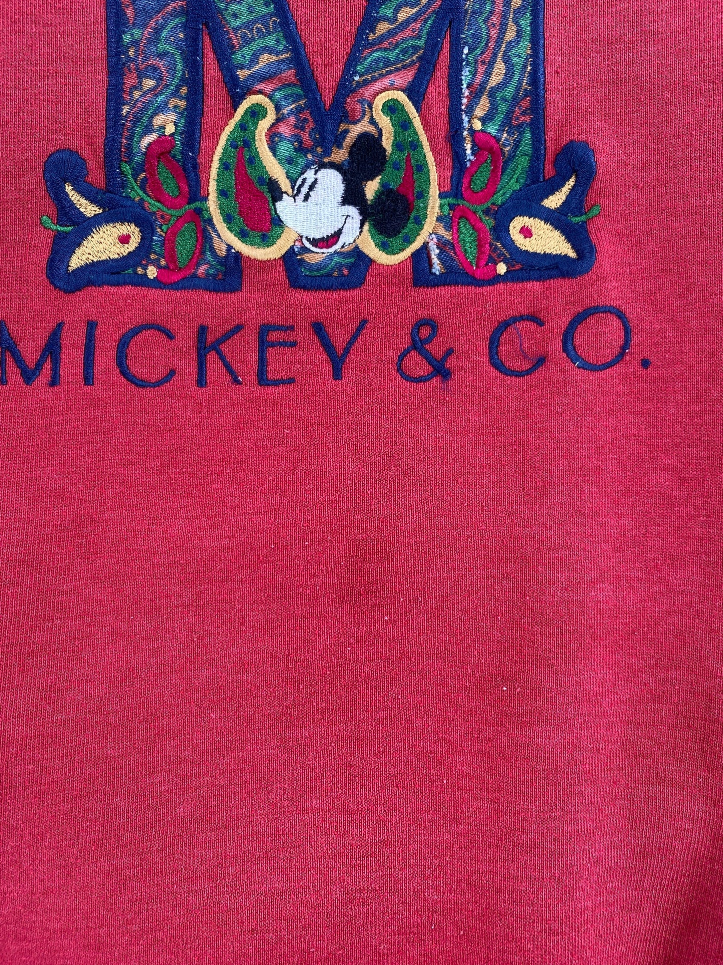 90's DISNEY MICKEY Size L Vintage Sweat-shirt / G4580S