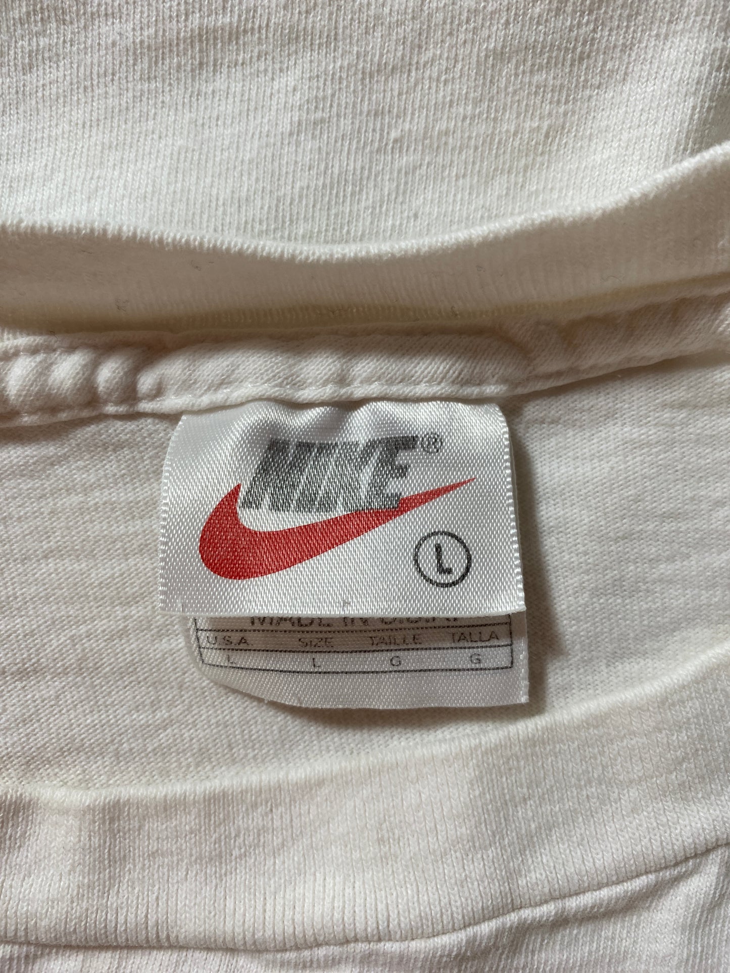 90's NIKE MINI SWOOSH Made in USA Size L Vintage T-shirt / G3268T