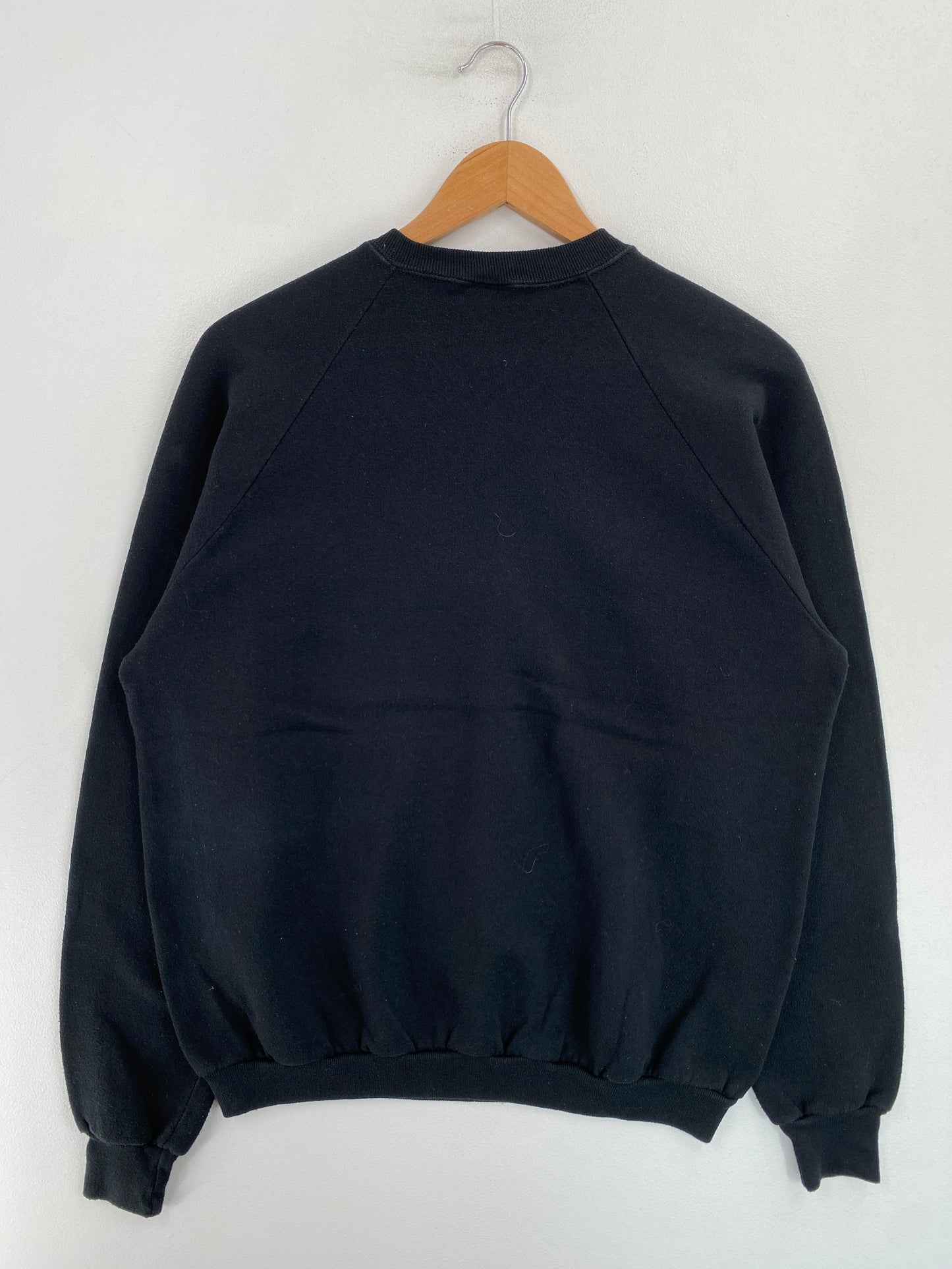 1987 WOLF Made in USA Size XL (Approx.M) Vintage Animal Sweat-Shirt / G7364S