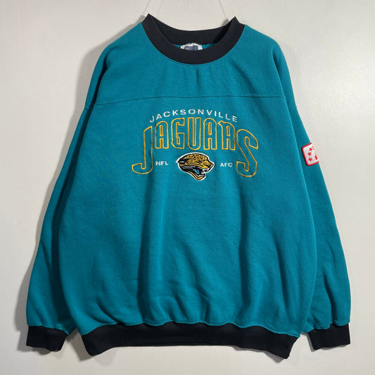 (XL) 90's JACKSONVILLE JAGUARS Vintage NFL Sweatshirt / A1139S