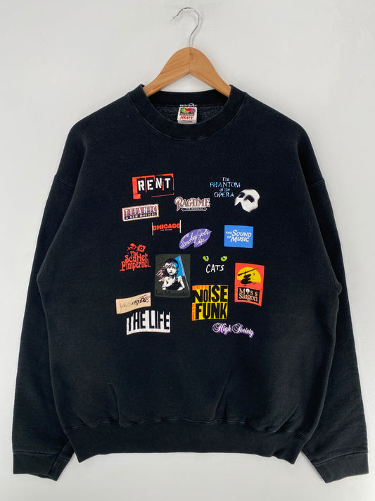 00’ MUSICALSize XL Sweat-Shirt / F6694S