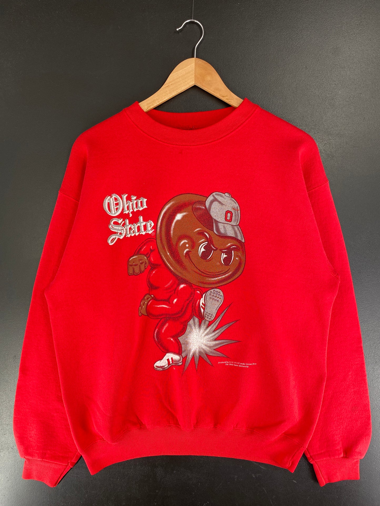 90’s OHIO STATE Size No tag (Approx. L) College Sweat-shirt / F8922S