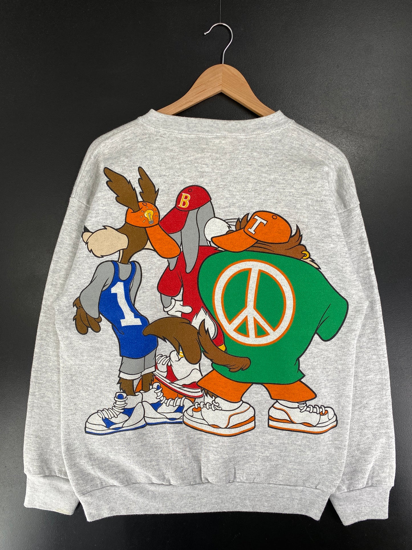 1993 LOONEY TUNES Size XL Vintage Sweat-shirt / G3788S