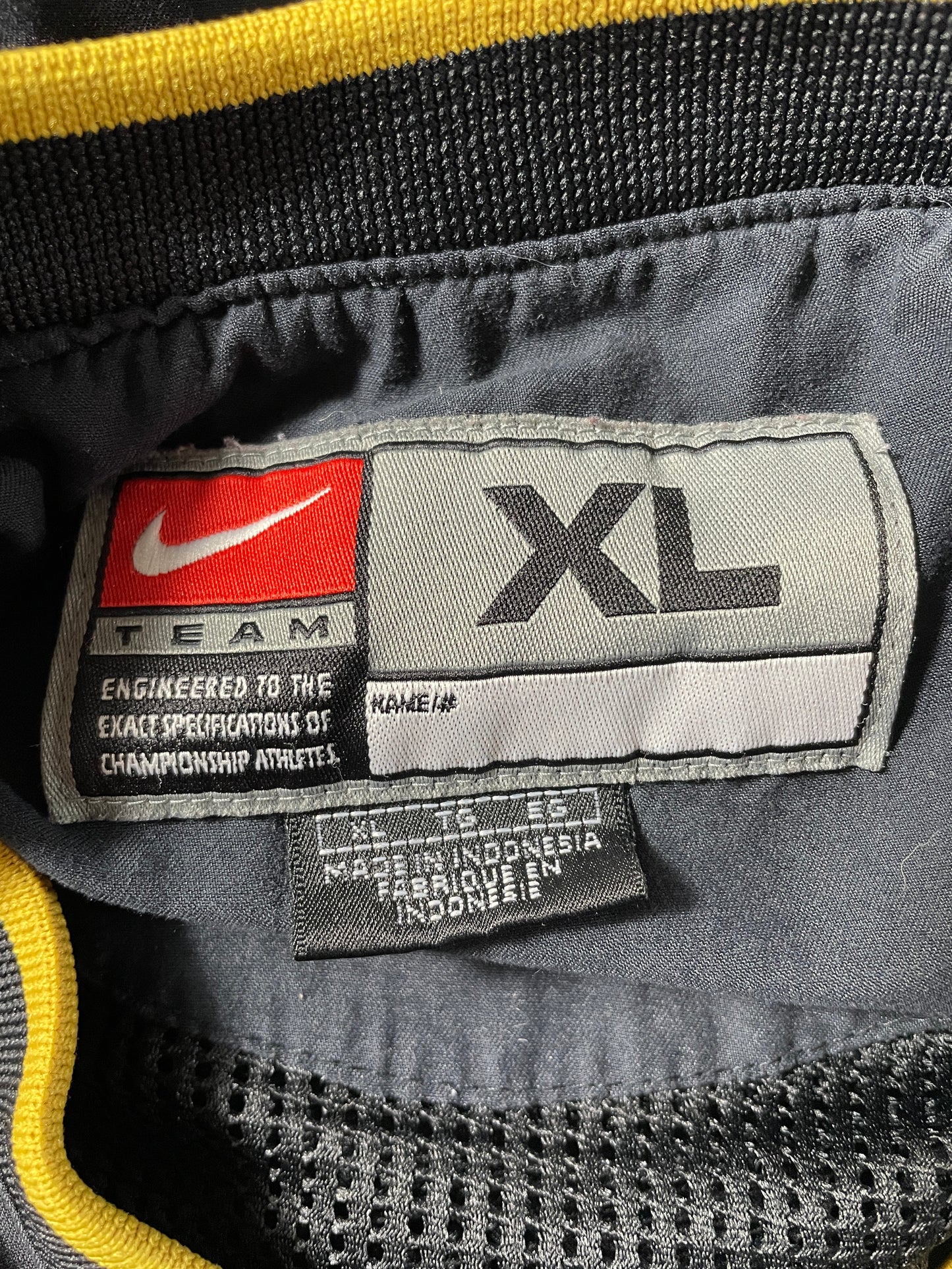 00’ NIKE x MISSOURI TIGERS Size XL Vintage College Nylon Jacket / F7710N