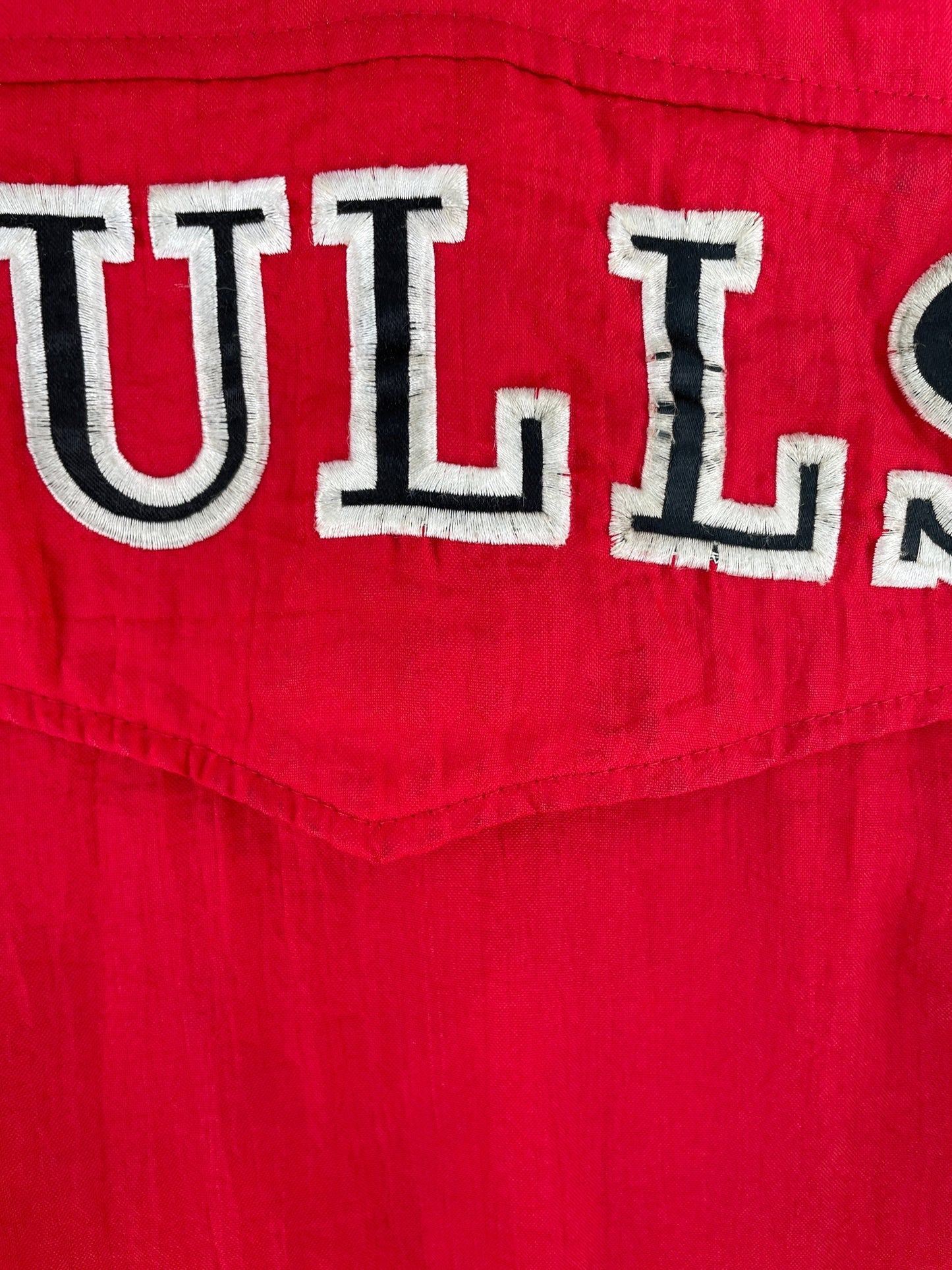 .90’s STARTER x CHICAGO BULLS  Size S NBA Vintage Padded Nylon Jacket / F8705N