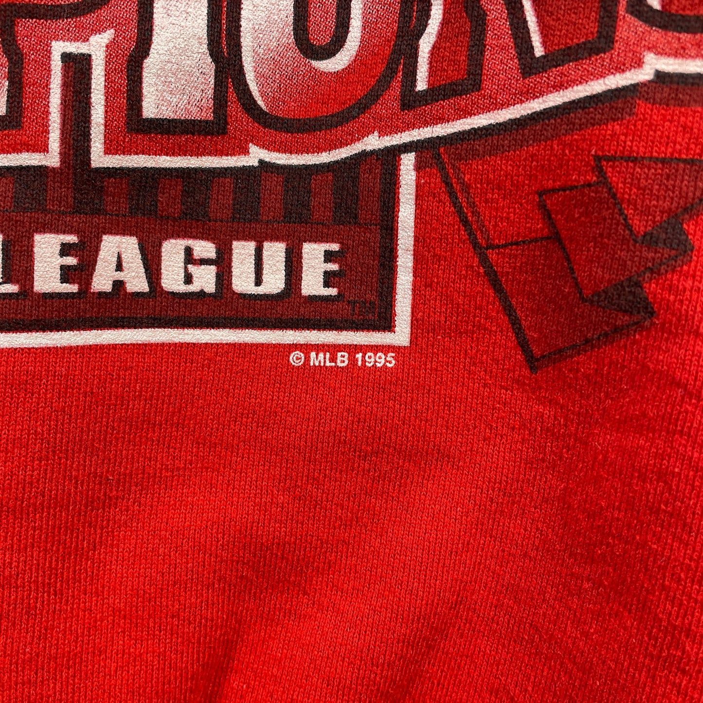 (Approx.L) 1995 CINCINNATI REDS Vintage MLB Sweatshirt / A0986S