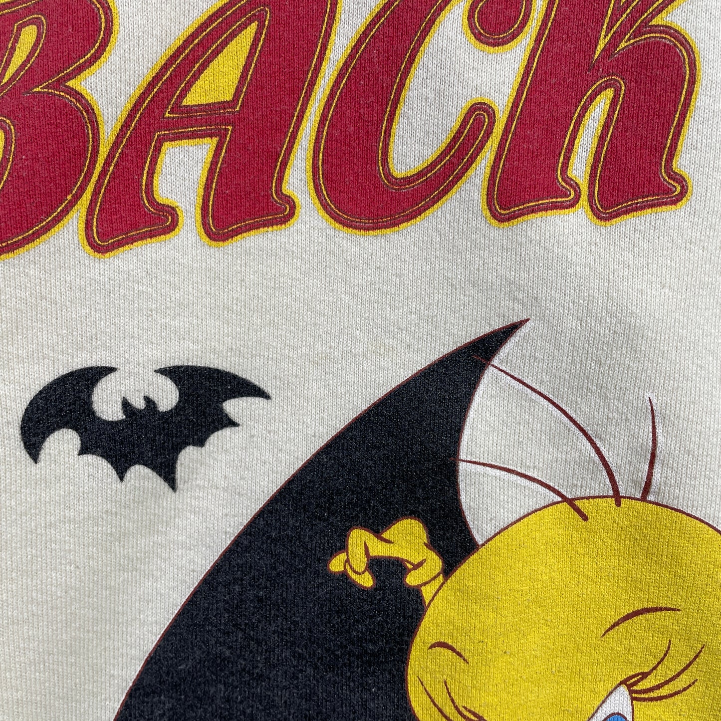 (XXL) 2000 LOONEY TUNES TWEETY Vintage Halloween Sweat-shirt / A1087S