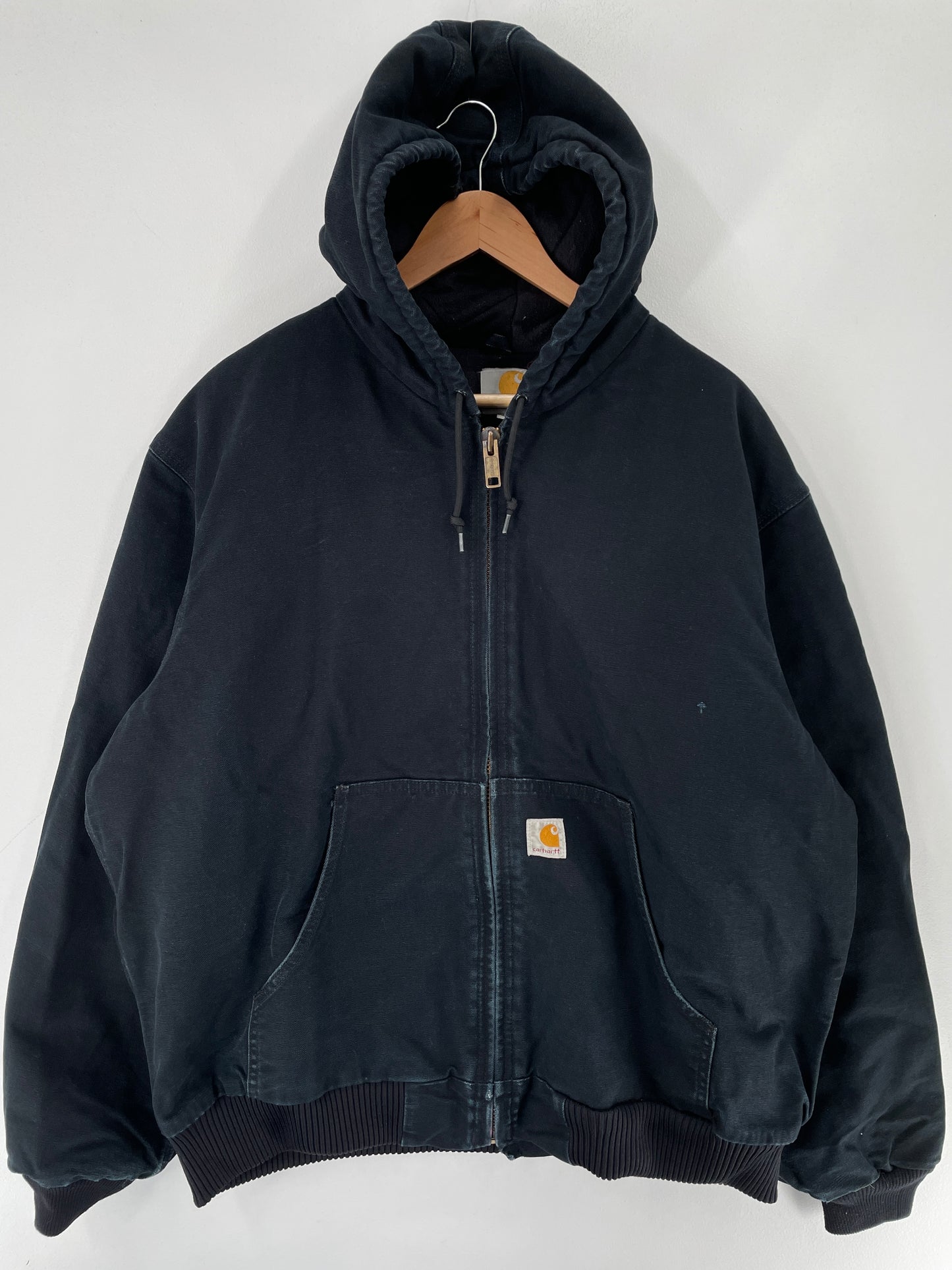 90's CARHARTT Made in USA Size XL Duck Hoodie Jacket / F2613J
