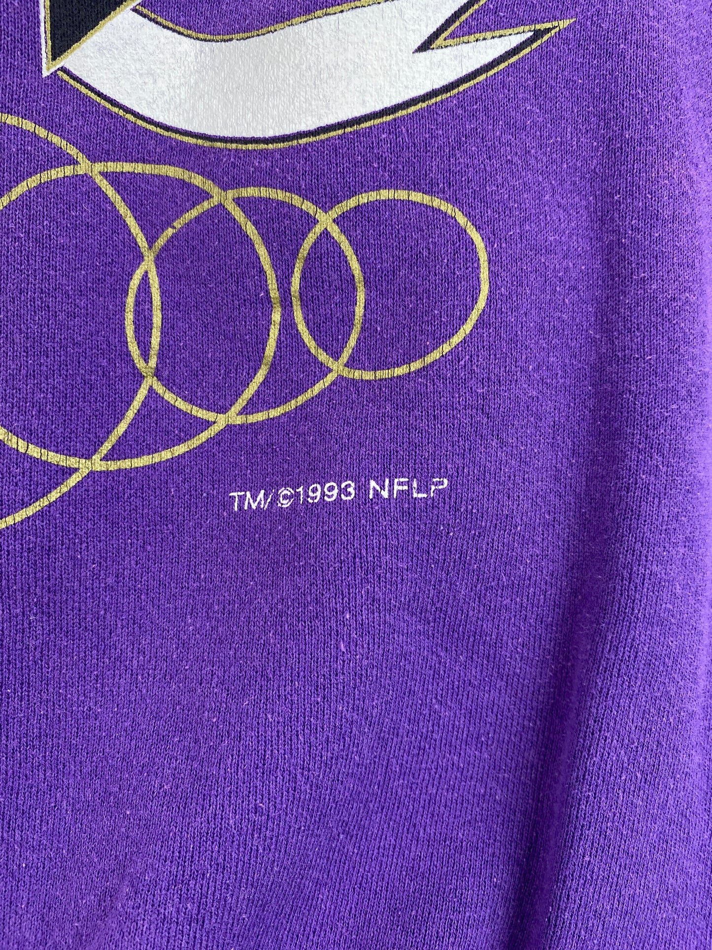 (M) 1993 MINNESOTA VIKINGS Vintage NFL Sweatshirt / A1121S