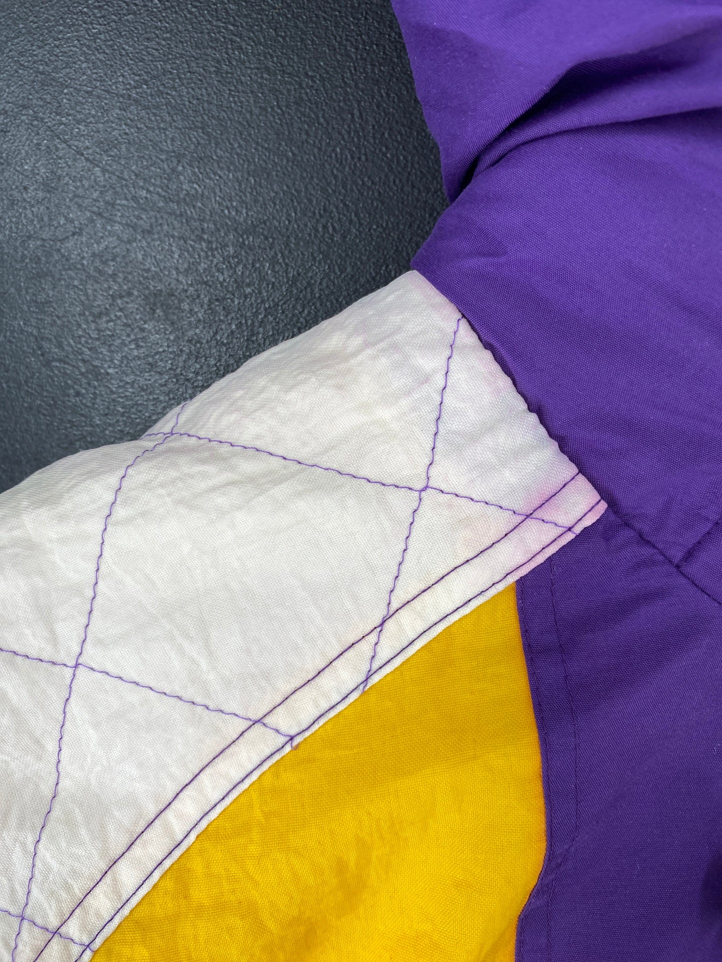 90’s STARTER x LSU TIGERS Size M College Padded Nylon Jacket / G5973N