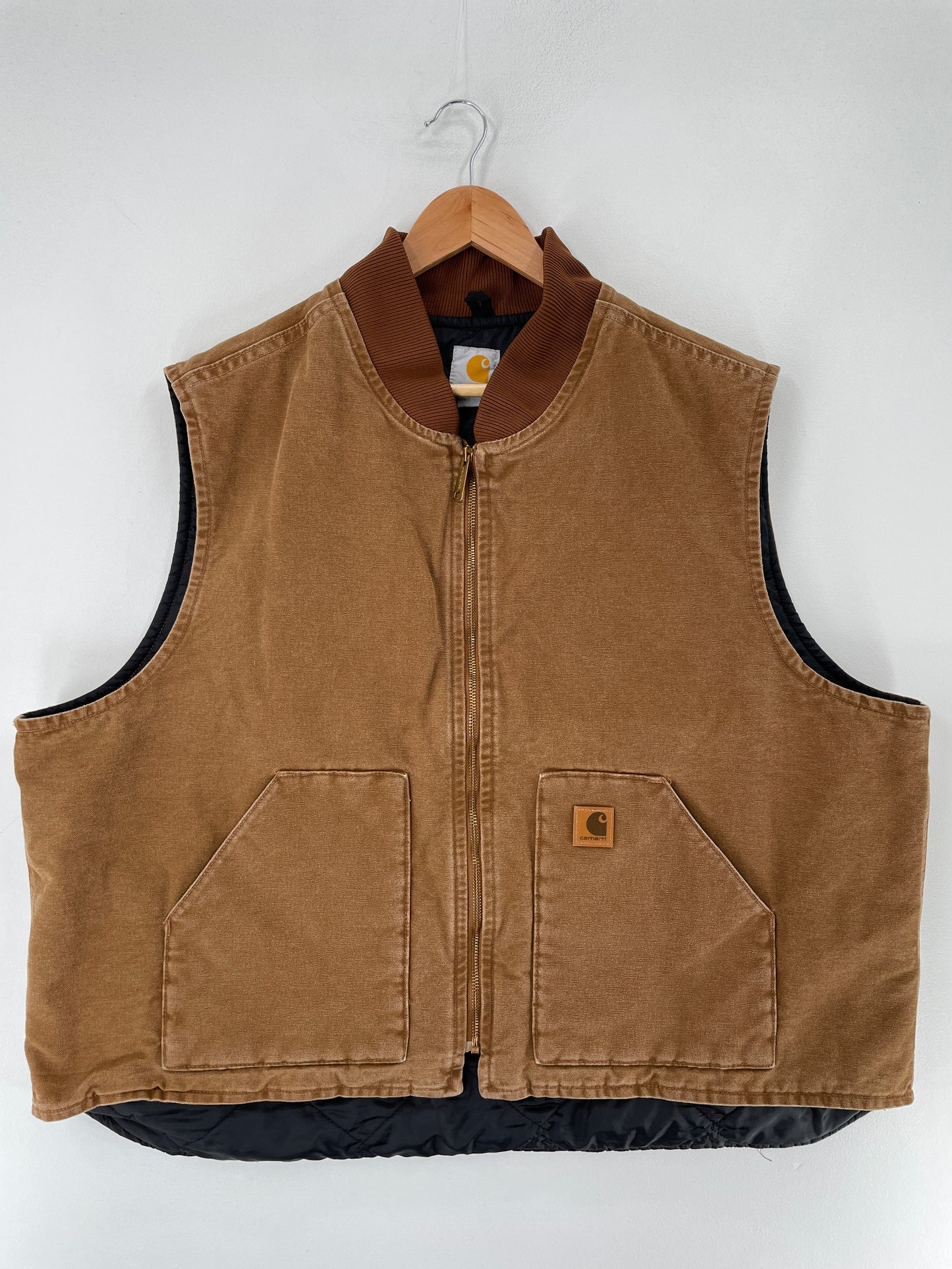 Vintage CARHARTT Size XXXL Duck Vest / F2612J