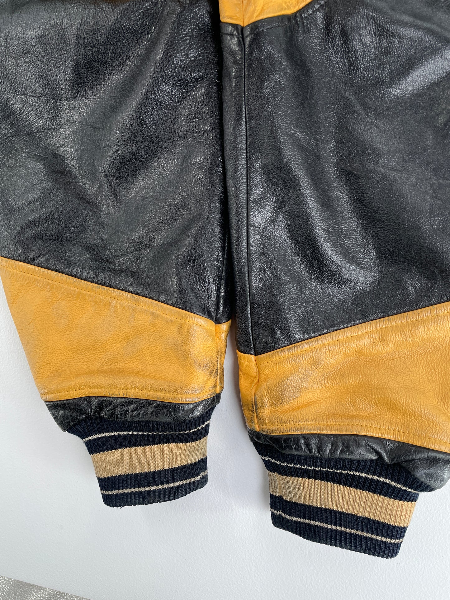 Vintage PITTSBURGH PENGUINS Size XXL NHL Leather Jacket / G5020J