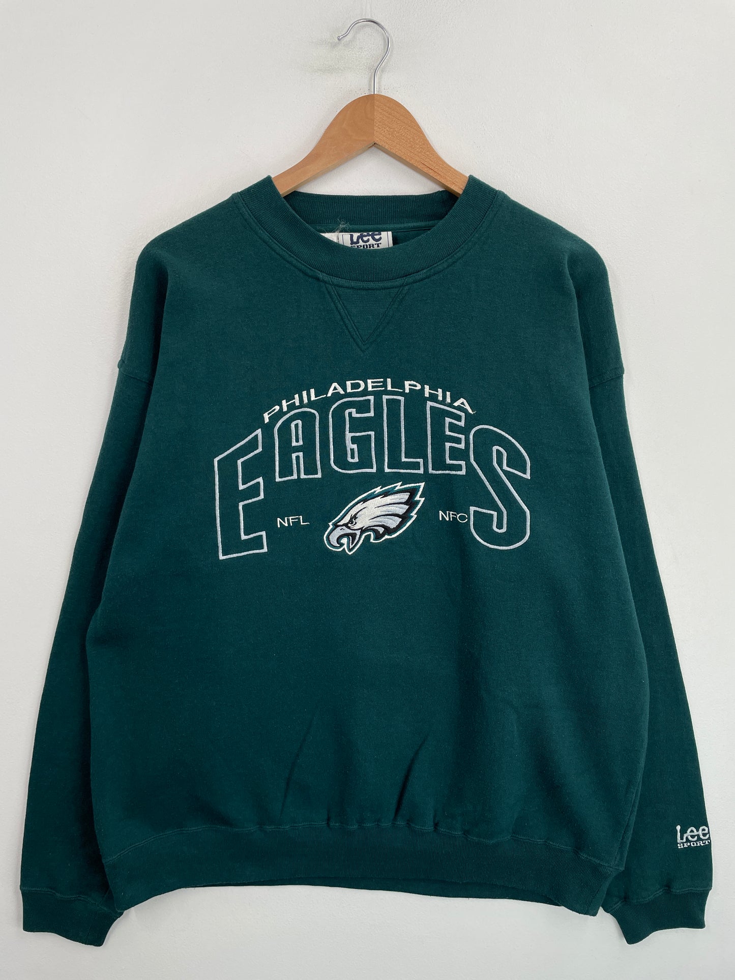 90’s PHILADELPHIA EAGLES Size L Vintage NFL Sweat-Shirt / G6239S