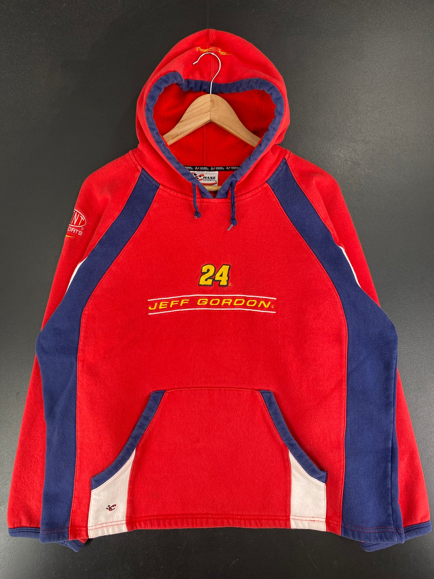 Vintage JEFF GORDON Size L Racing Hoodie Sweat-shirt / F5700S
