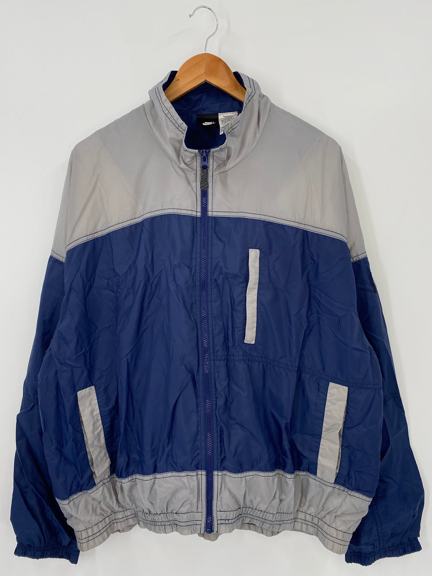 00' NIKE Size L Vintage Nylon-Jacket / G6351N