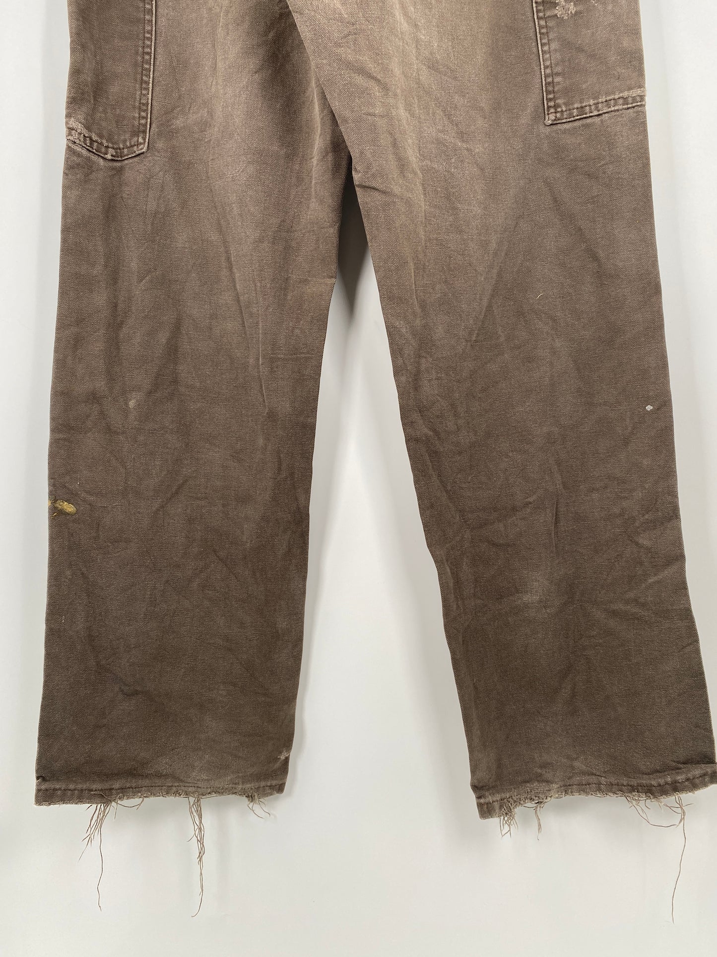 Vintage CARHARTT Size W31 x L30 Double Knee Duck Pants / F7503P