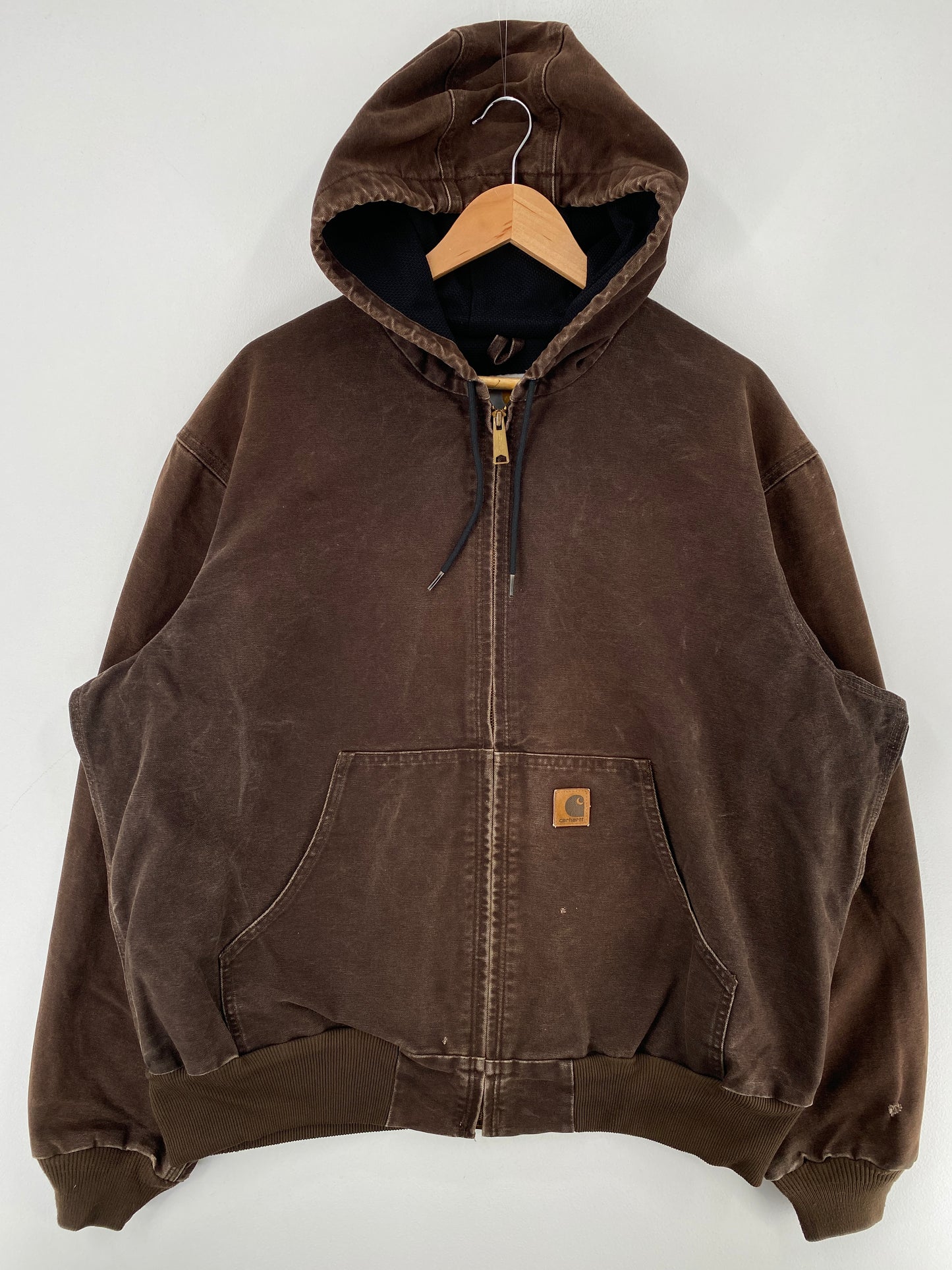 .Vintage CARHARTT Size XL Duck Hoodie Jacket / F8748J