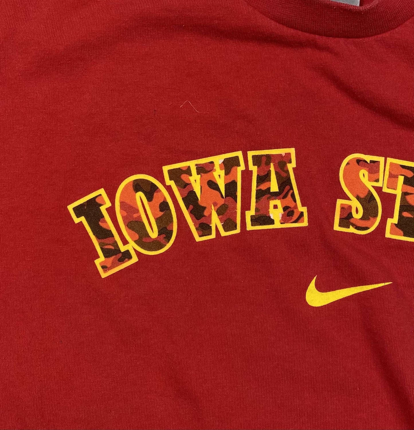 90’s NIKE IOWA STATE Size L Vintage College T-Shirt / G2579T