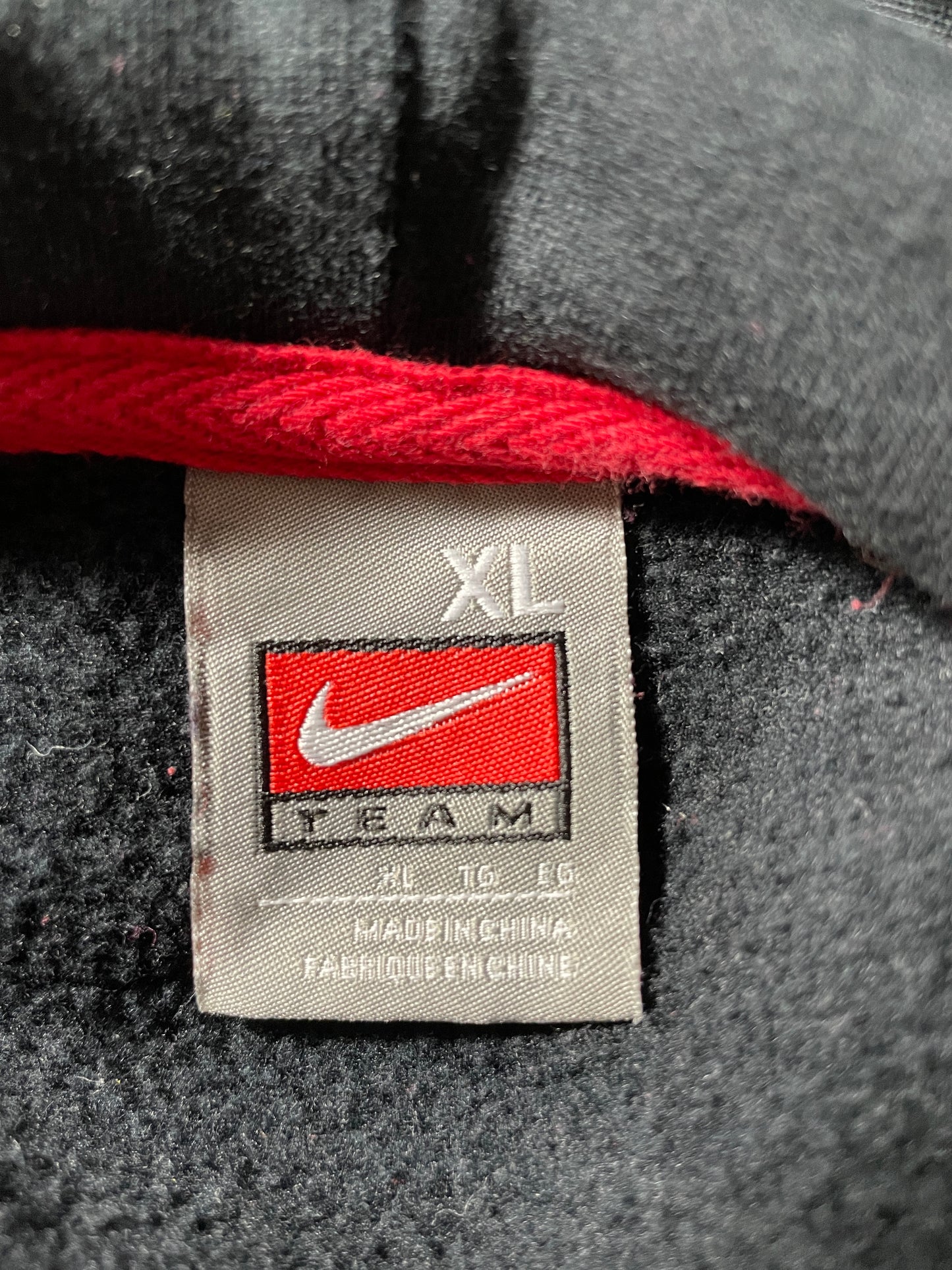 00' NIKE x GEOGIA BULLDOGS Size XL Vintage College Hoodie Sweat-Shirt / F5357S